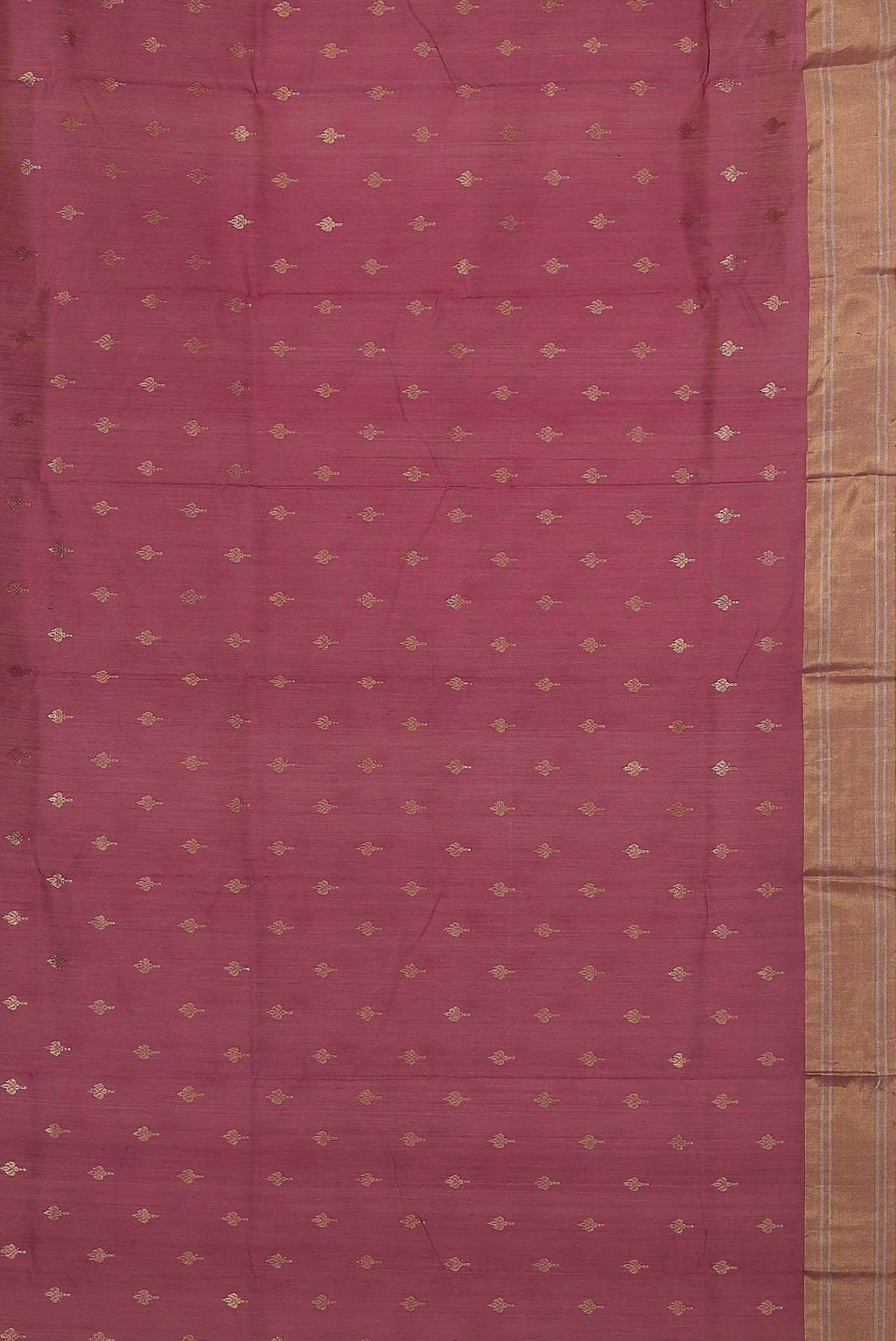 Dark Pink Chanderi Silk Cotton Saree