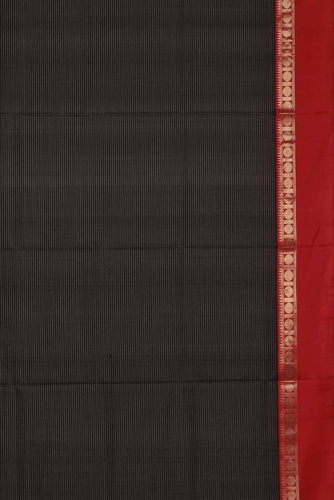Black Soft Silk Saree