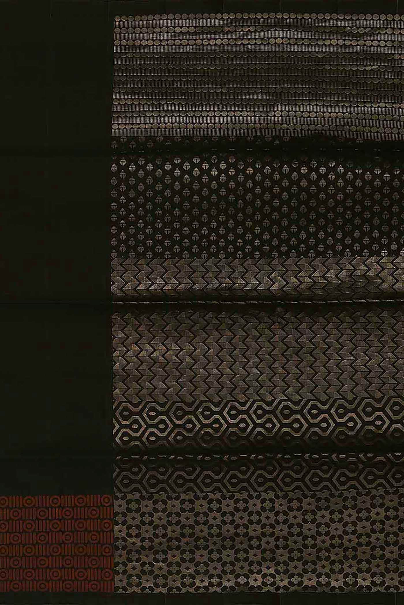 Black Soft Silk Saree