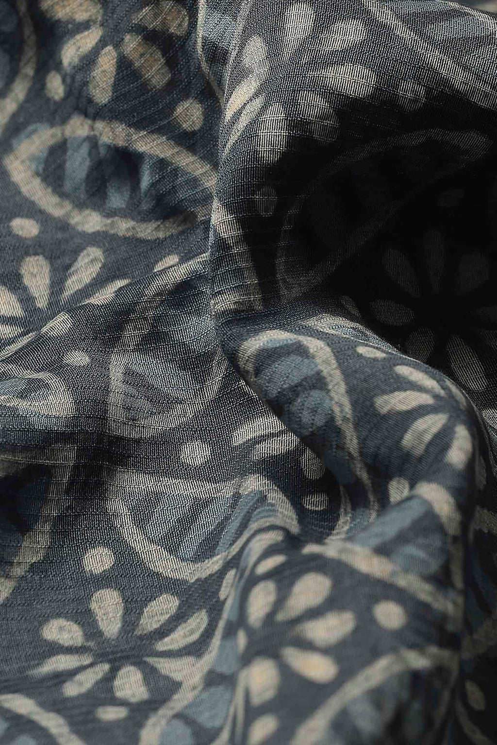 Blue Maheshwari Silk Cotton Saree