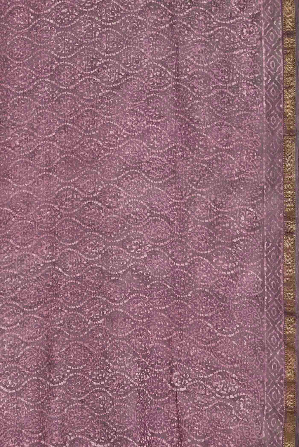 Purple Maheshwari Silk Cotton Saree