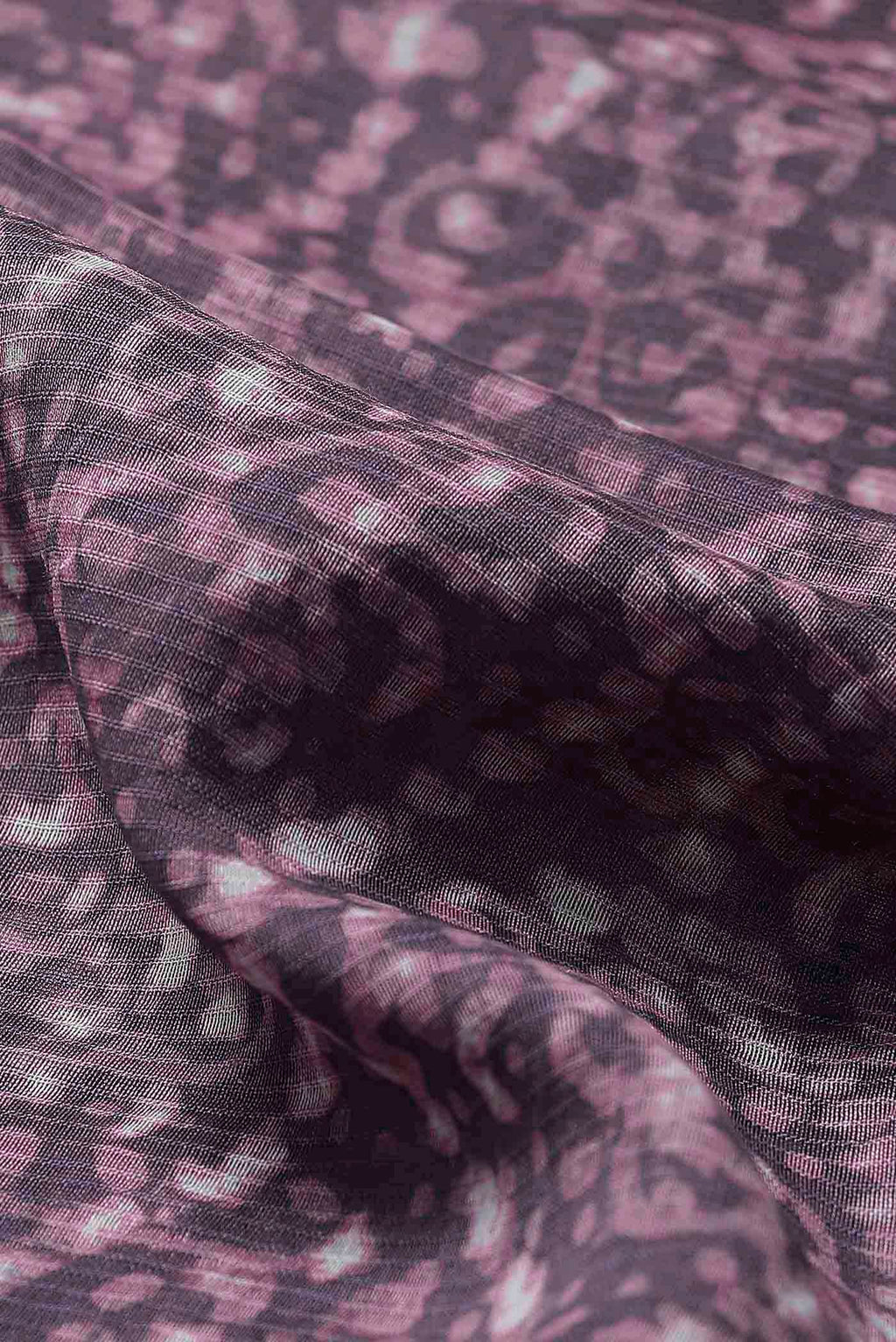 Purple Maheshwari Silk Cotton Saree