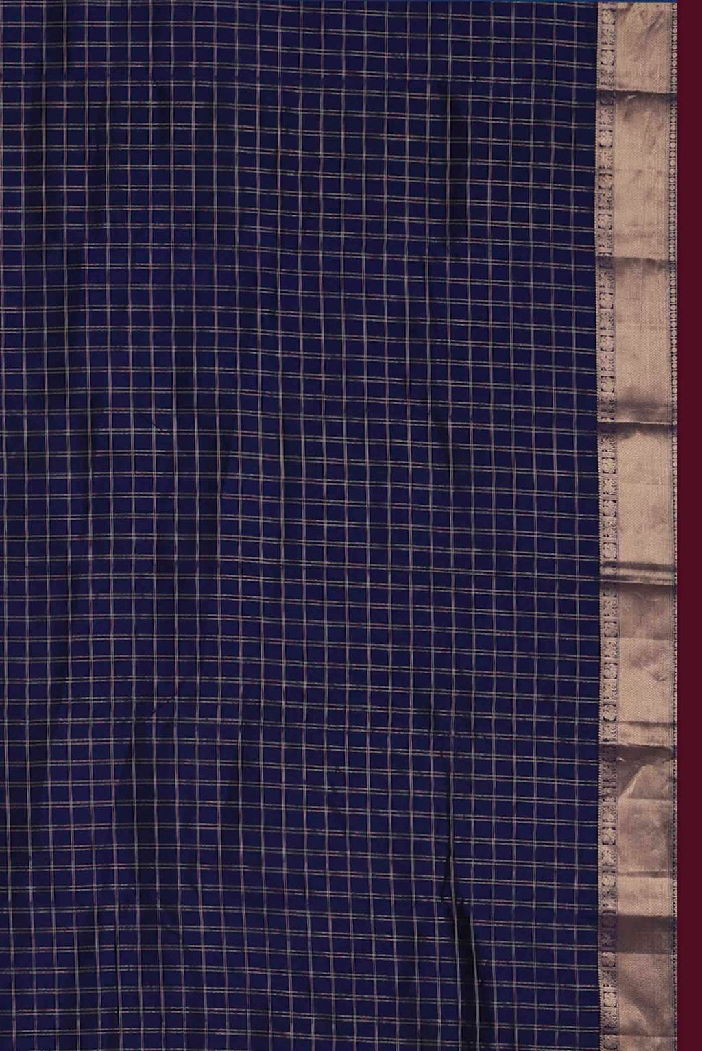 Blue Kanchipuram Silk Saree