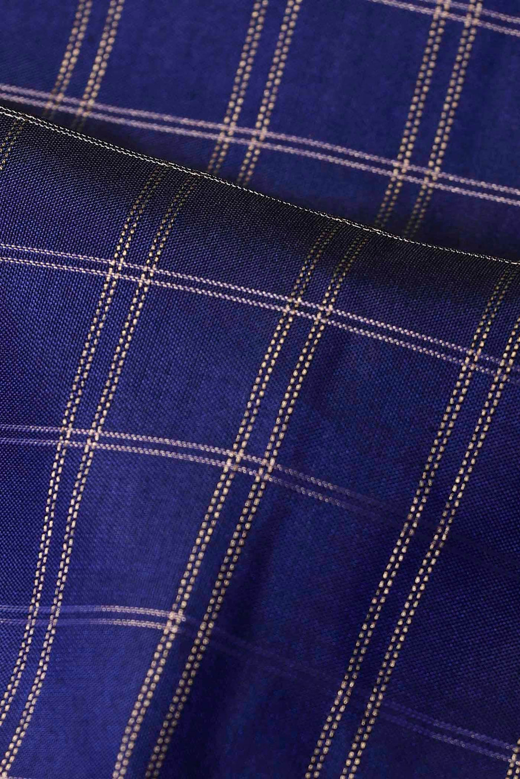 Blue Kanchipuram Silk Saree