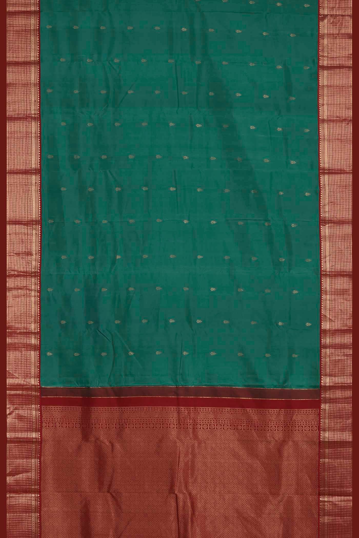 Green Kanchipuram Silk Saree