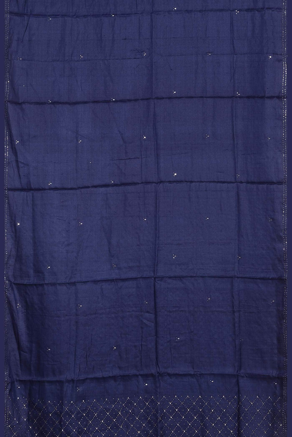 Blue Bhagalpuri Tussar Silk Saree