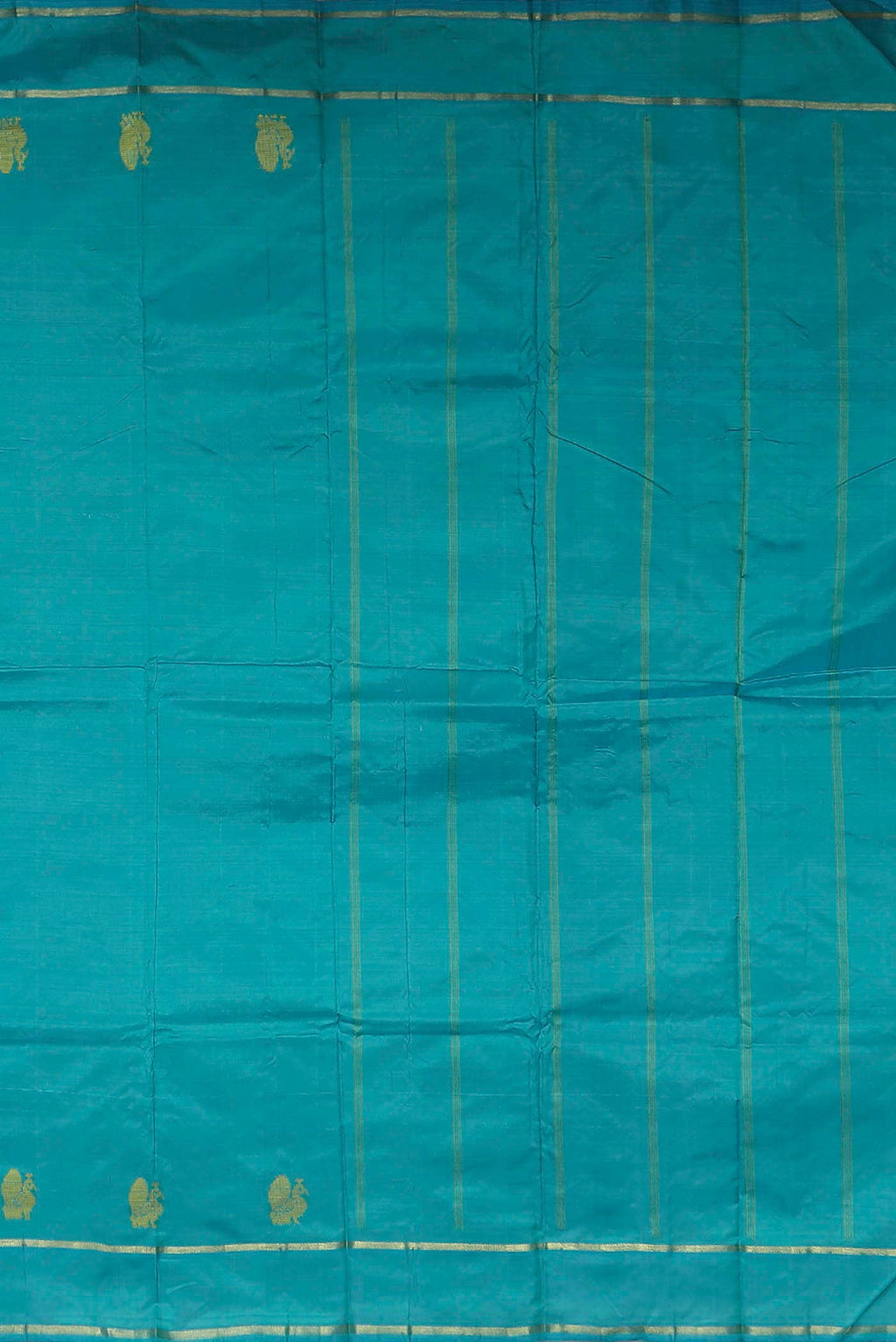 Blue Kanchipuram Silk Saree