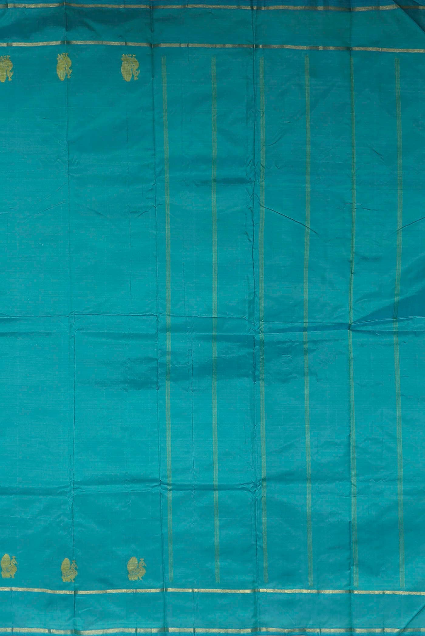 Blue Kanchipuram Silk Saree