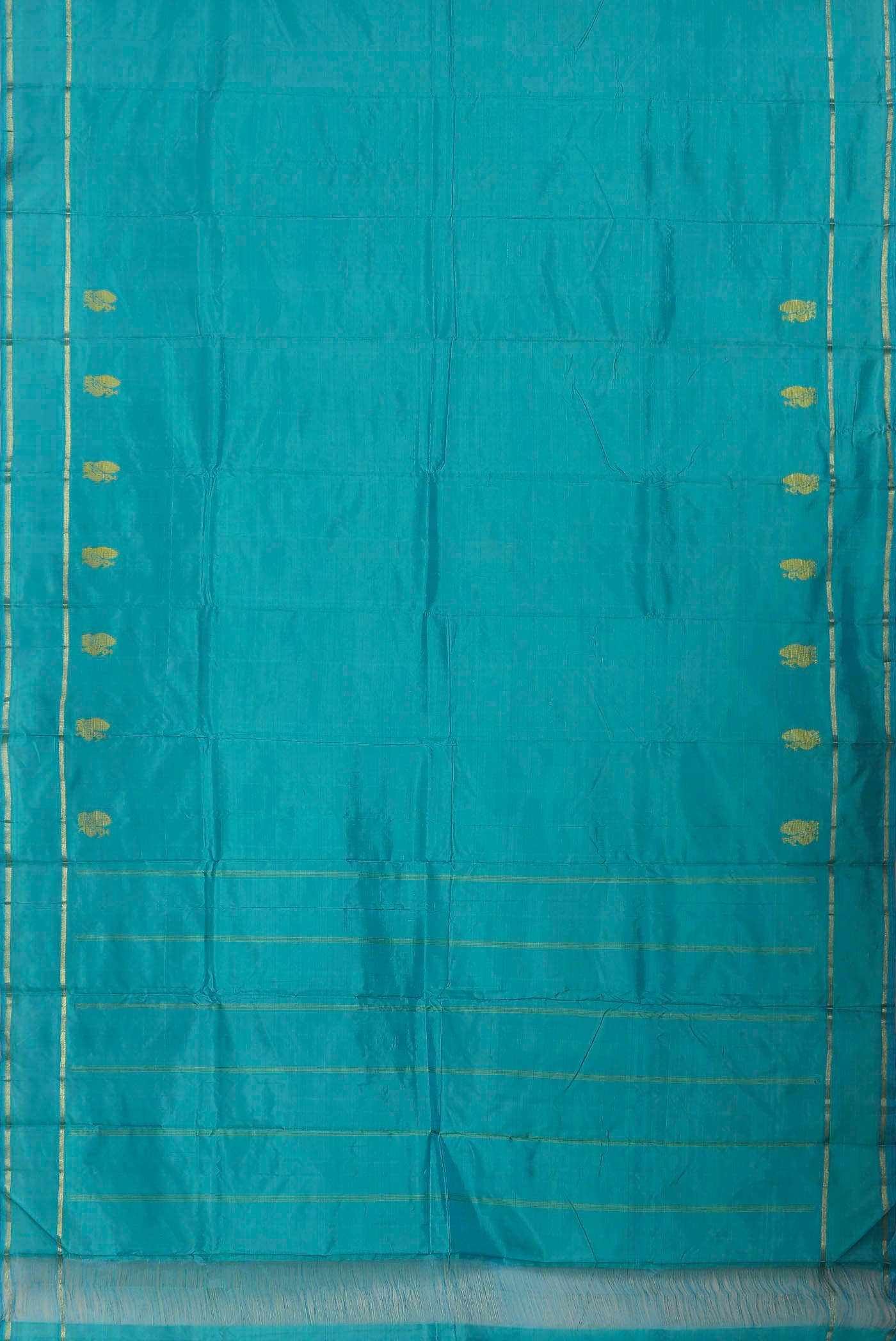 Blue Kanchipuram Silk Saree