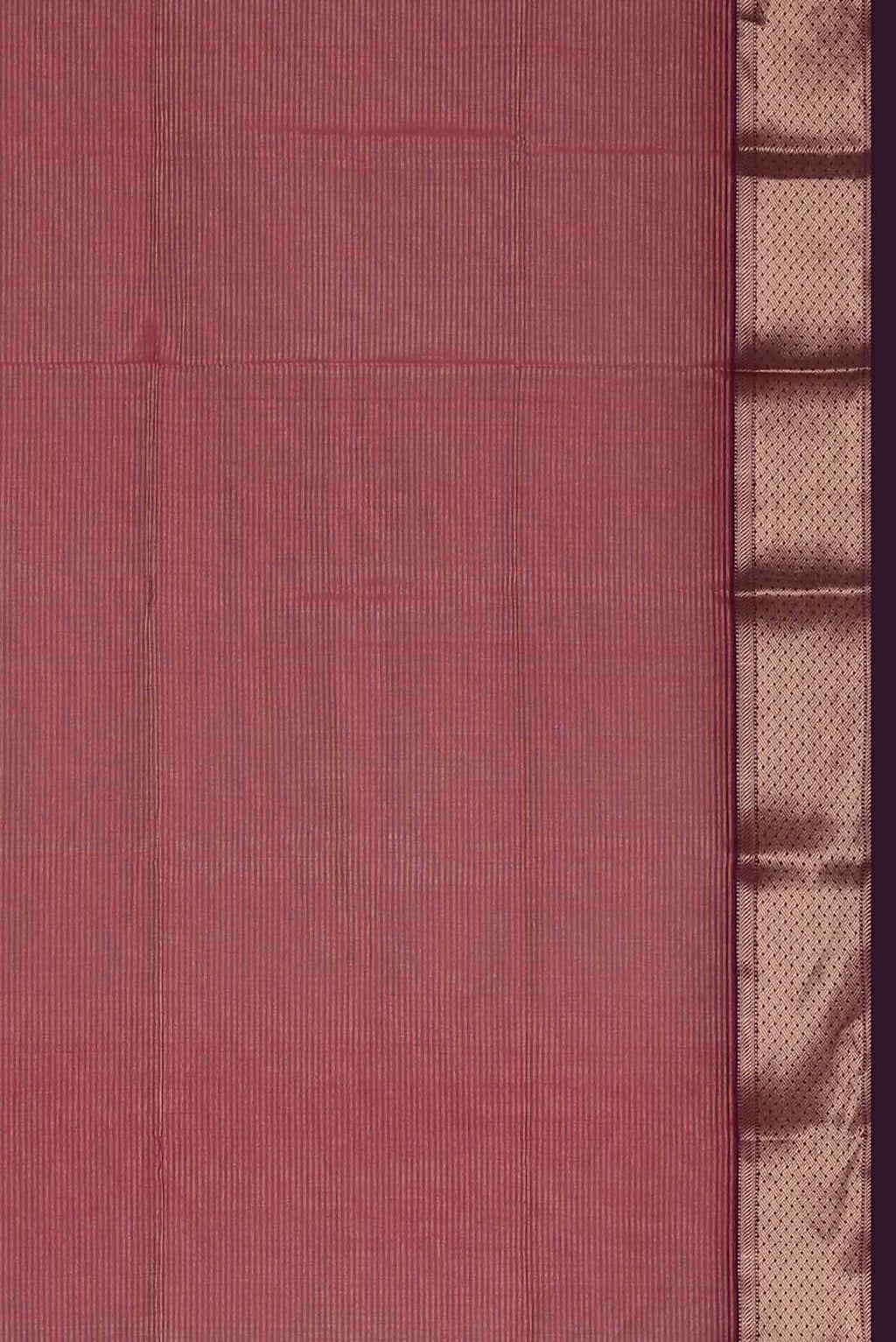 Coral Maheshwari Silk Cotton Saree
