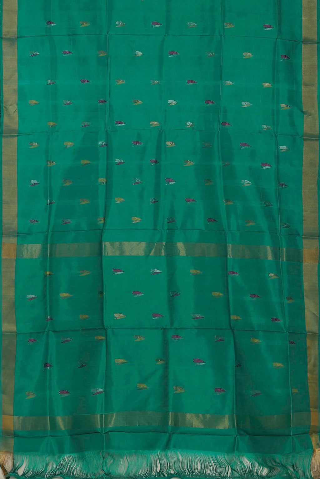 Green Uppada Silk Saree