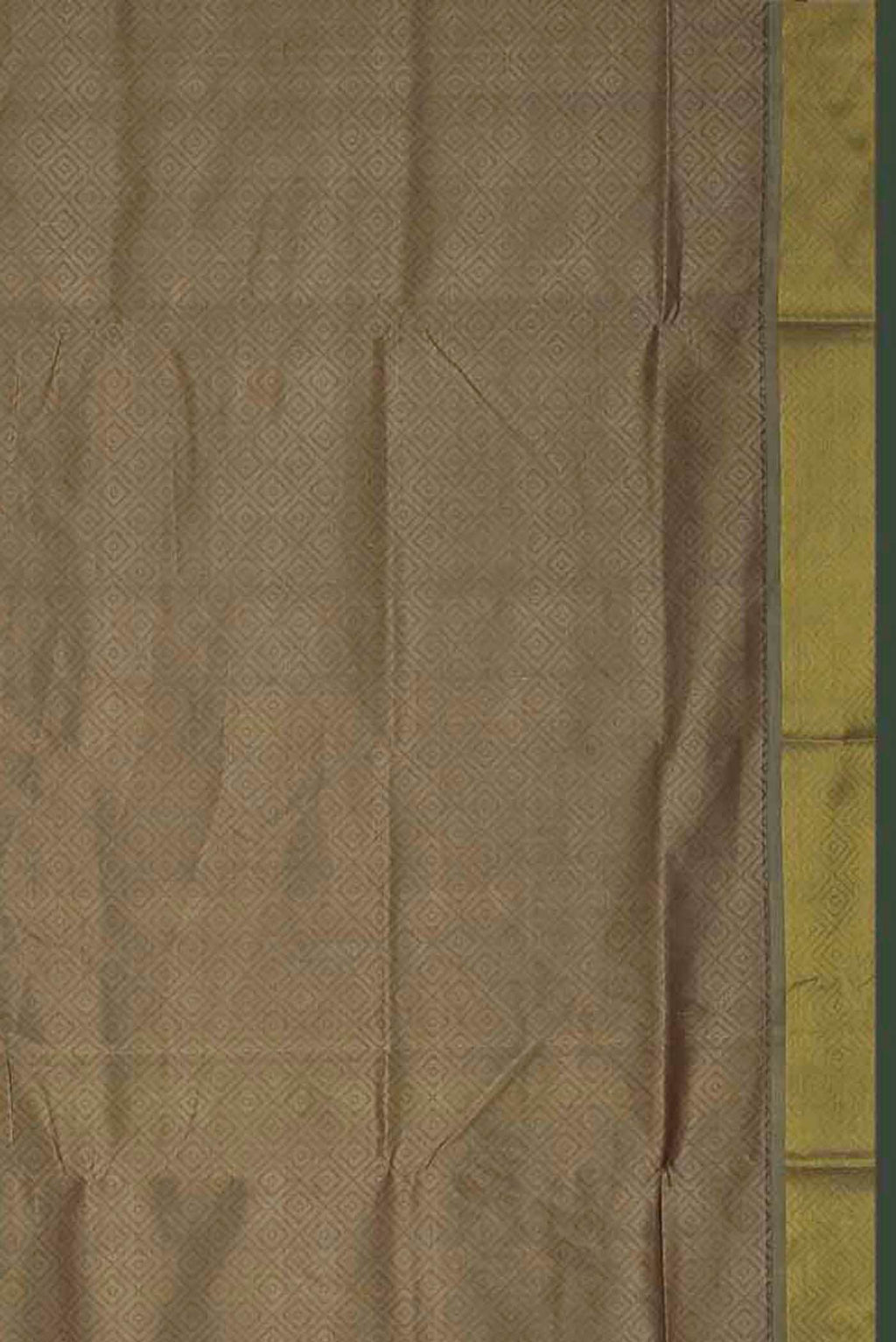 Beige Silk Cotton Saree