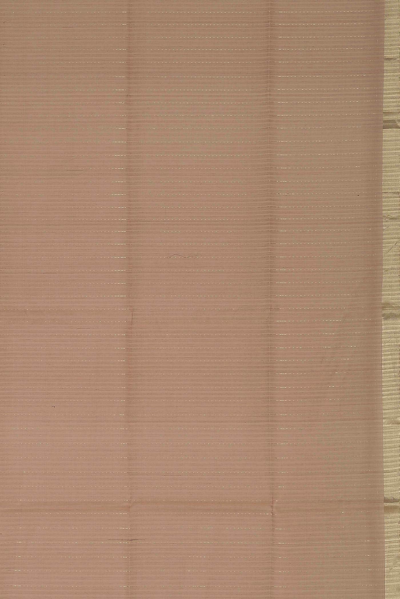 Rose pink Silk Cotton Saree