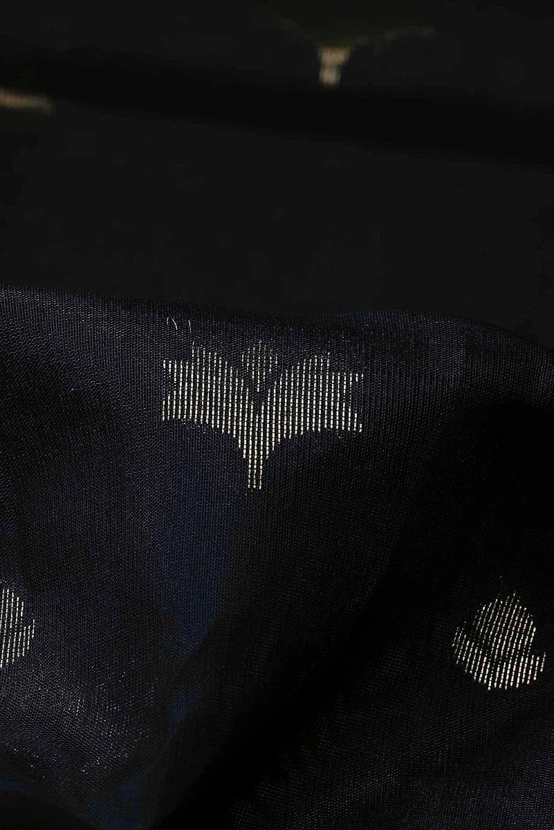 Black Silk Cotton Saree