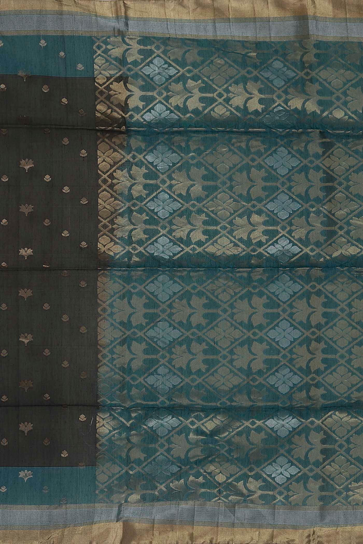 Black Silk Cotton Saree