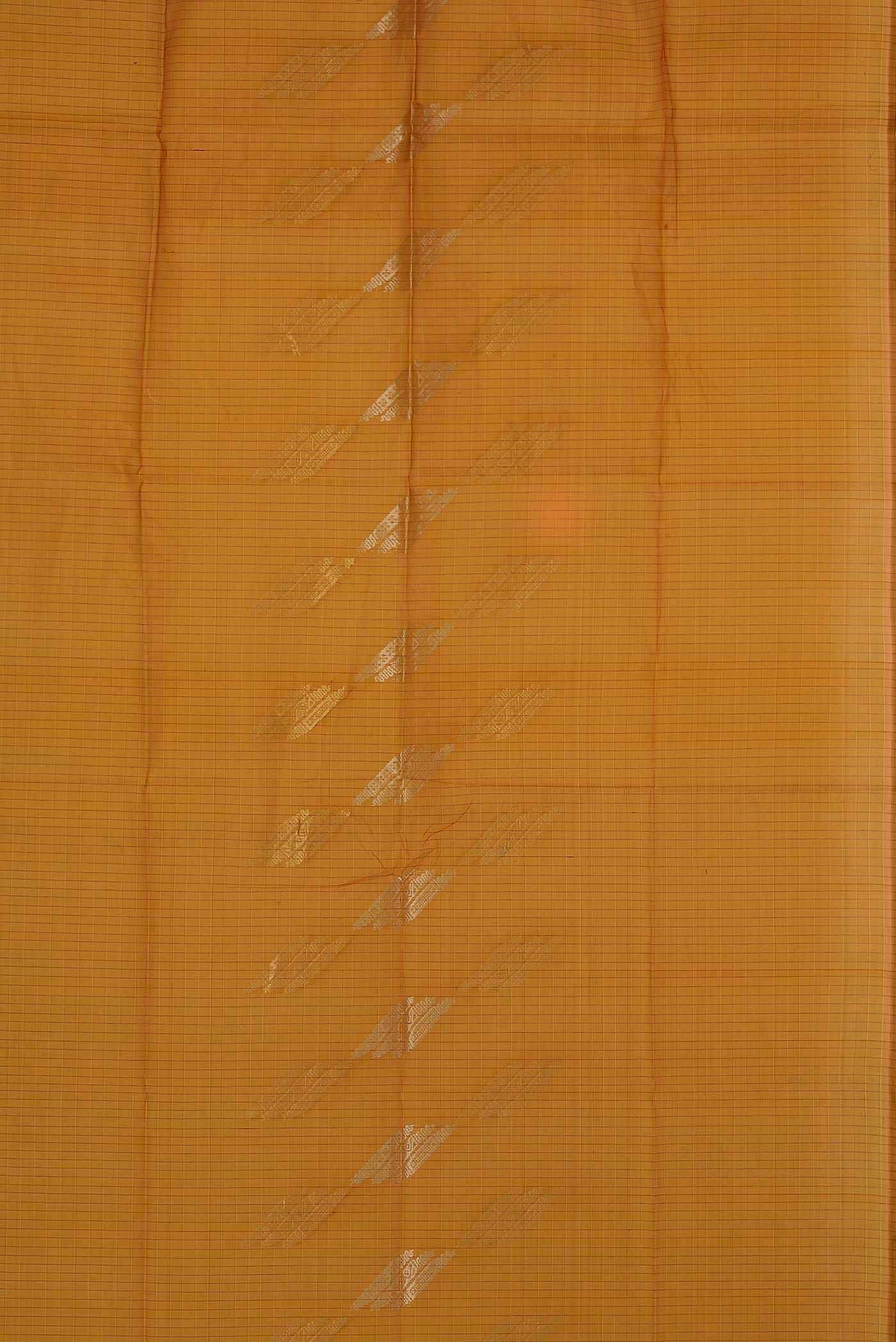 Yellow Silk Cotton Saree