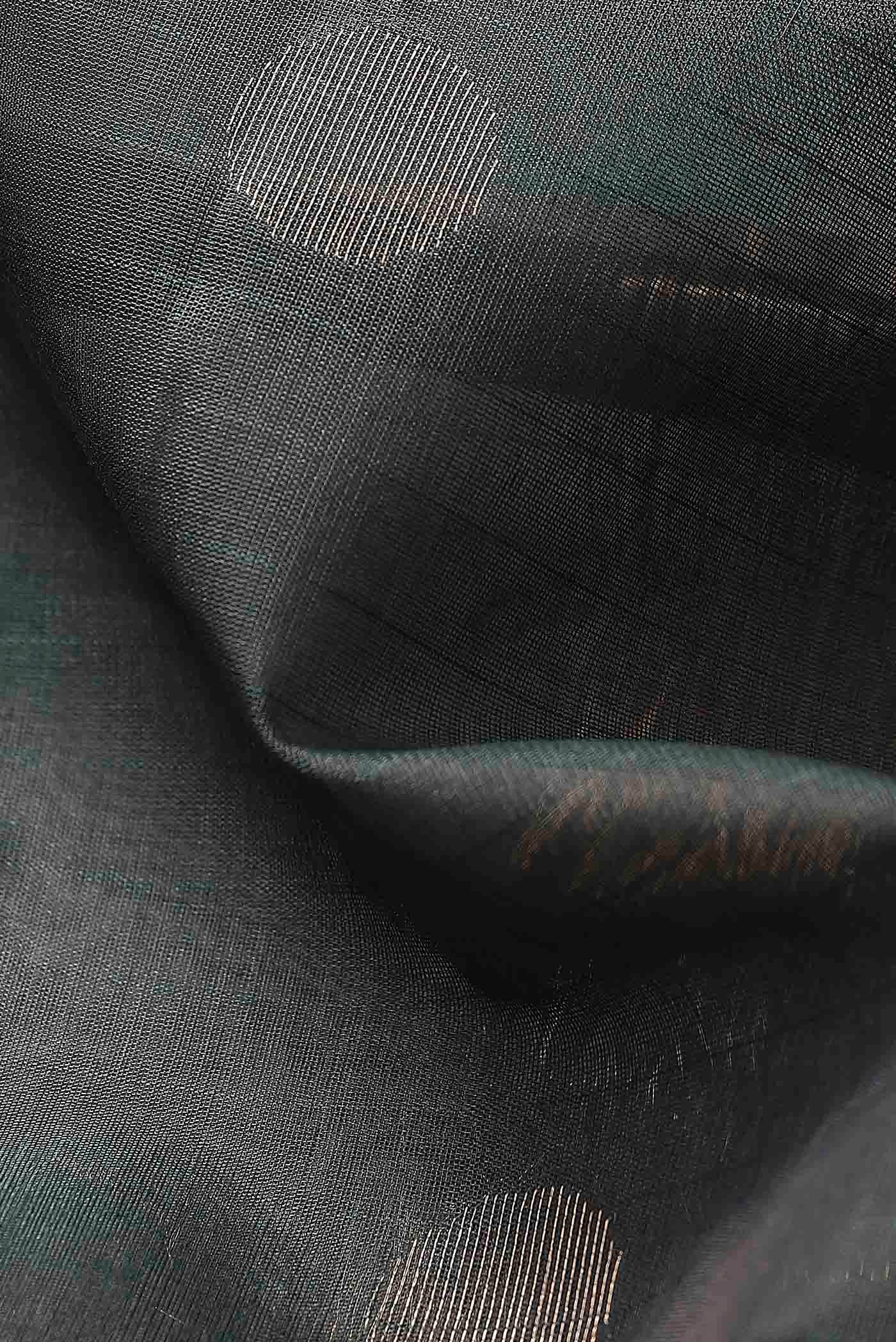 Blue Silk Cotton Saree