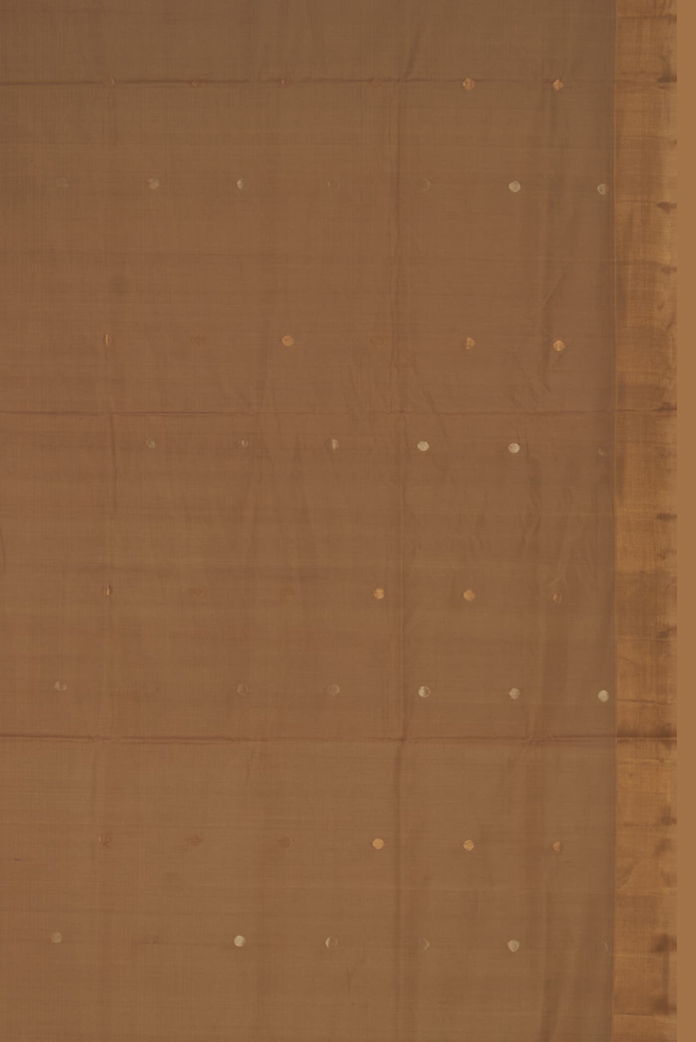 Beige Silk Cotton Saree