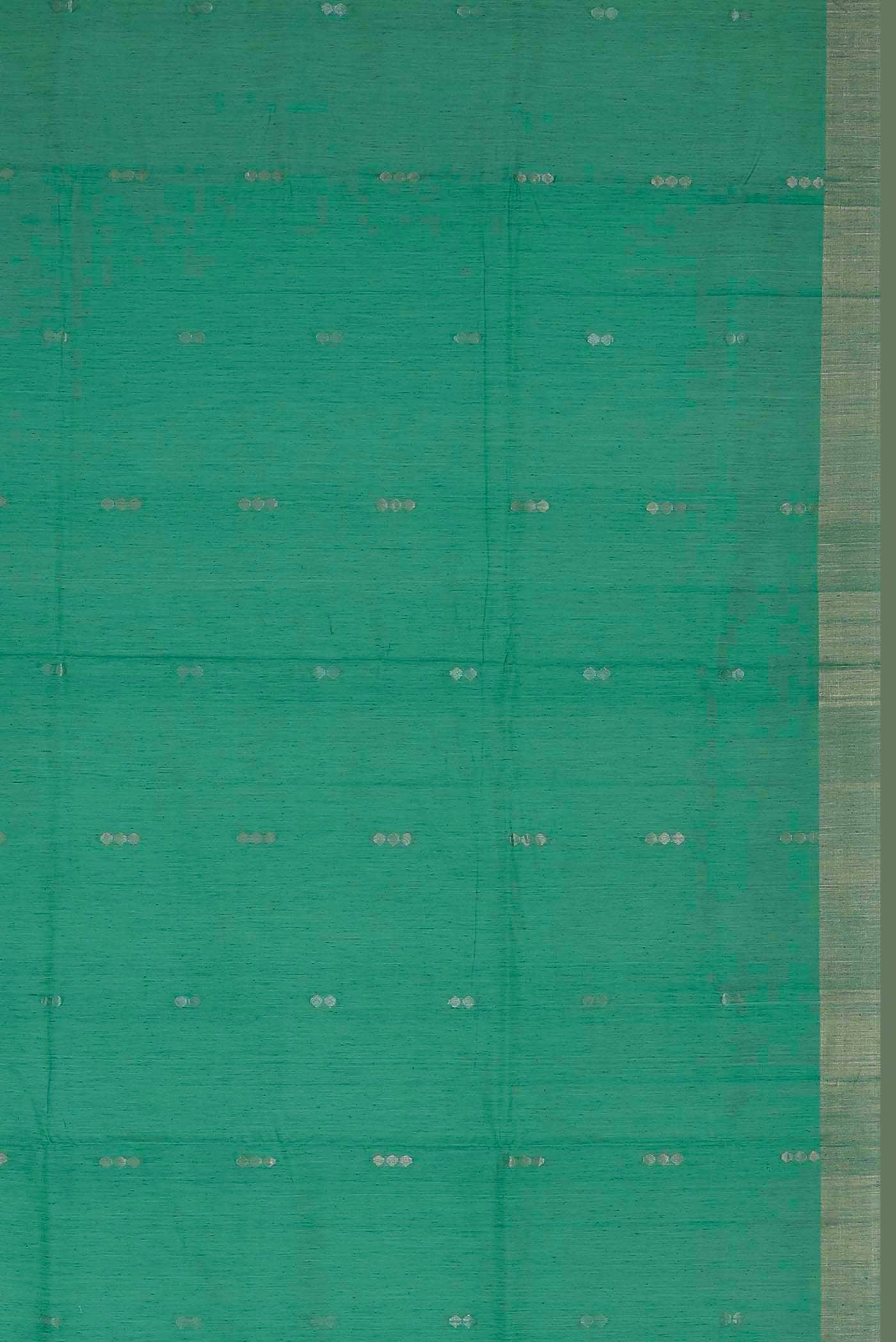 Green Silk Cotton Saree