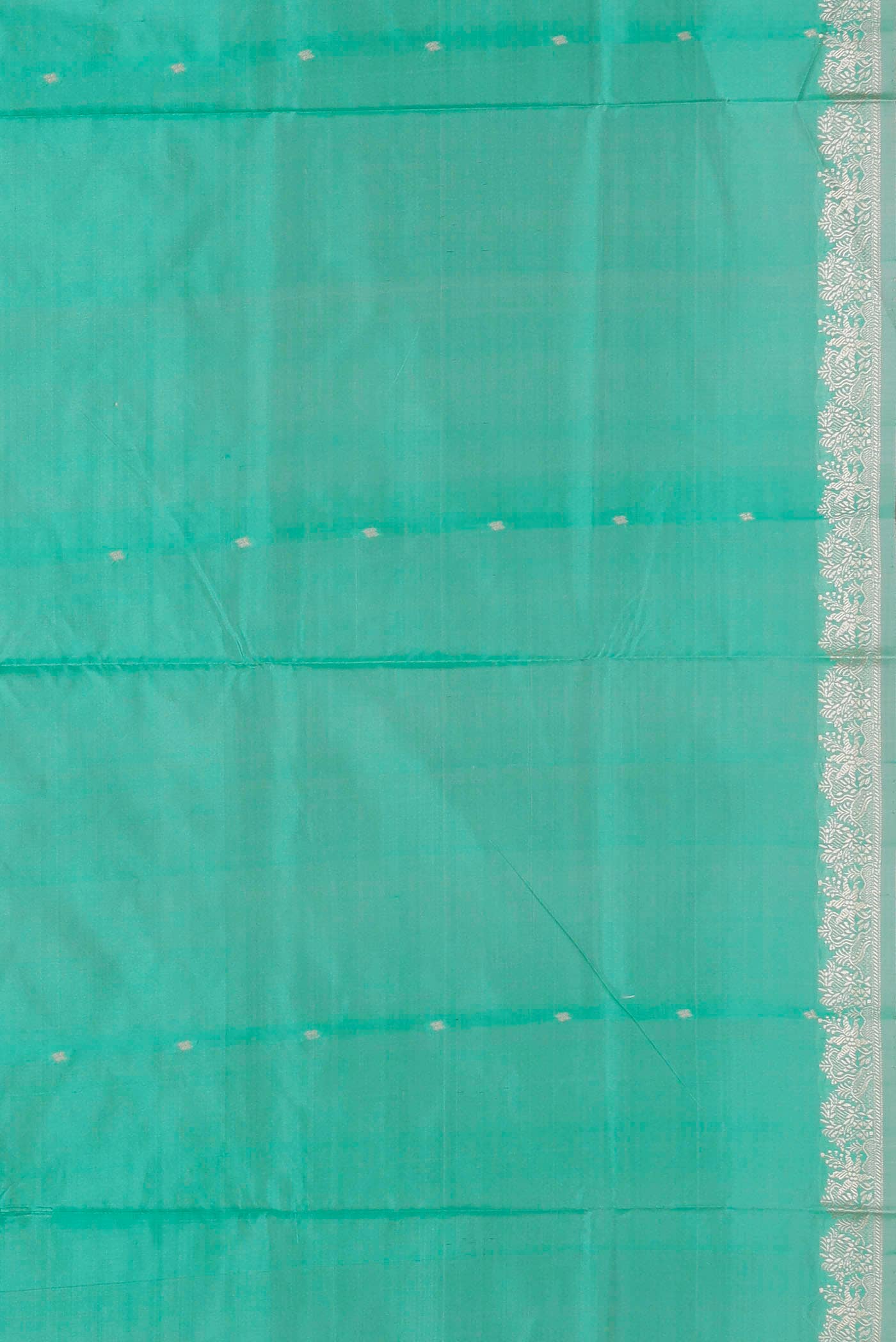 Green Dual Tone Banarasi Katan Silk Saree