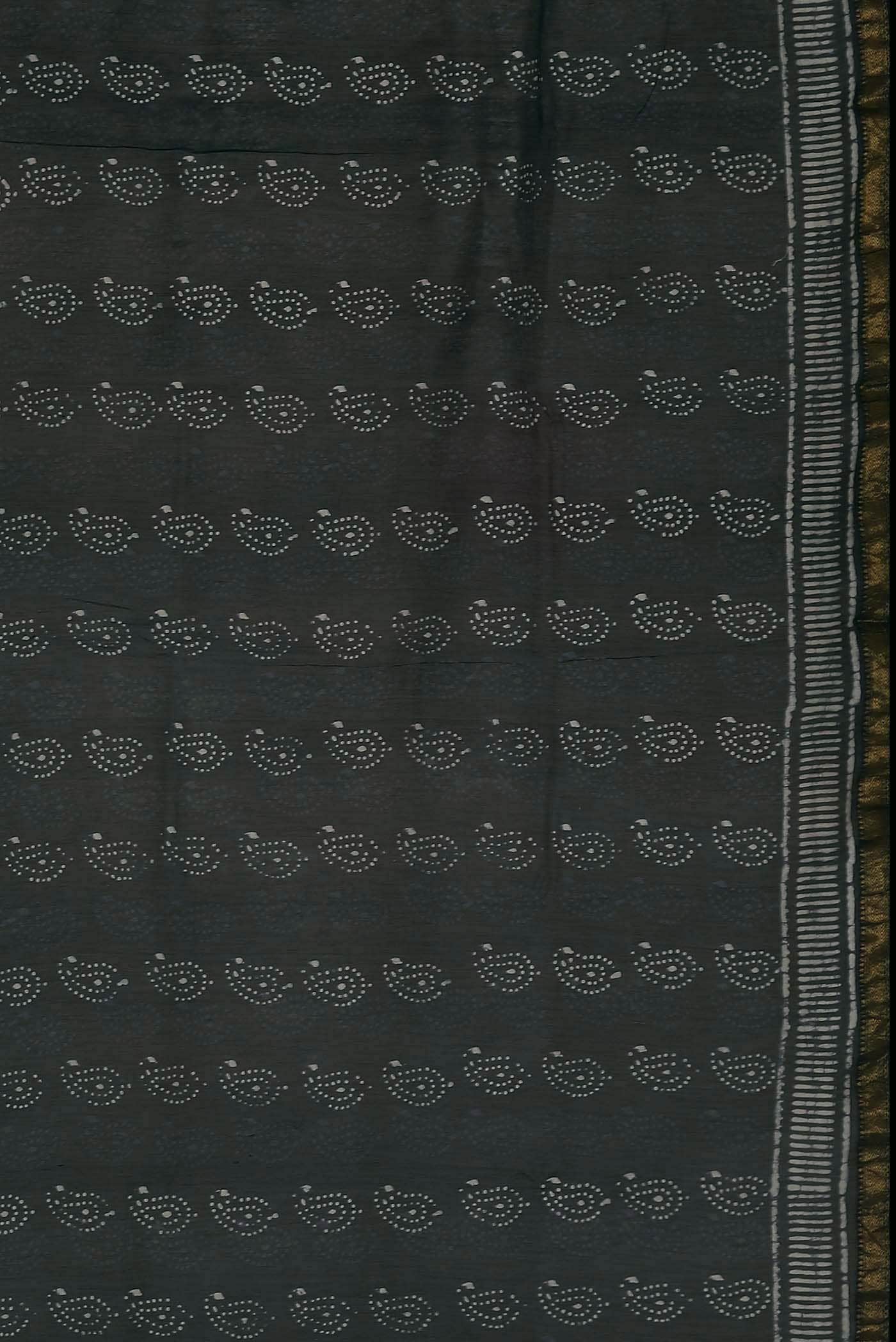 Blue Maheshwari Silk Cotton Saree