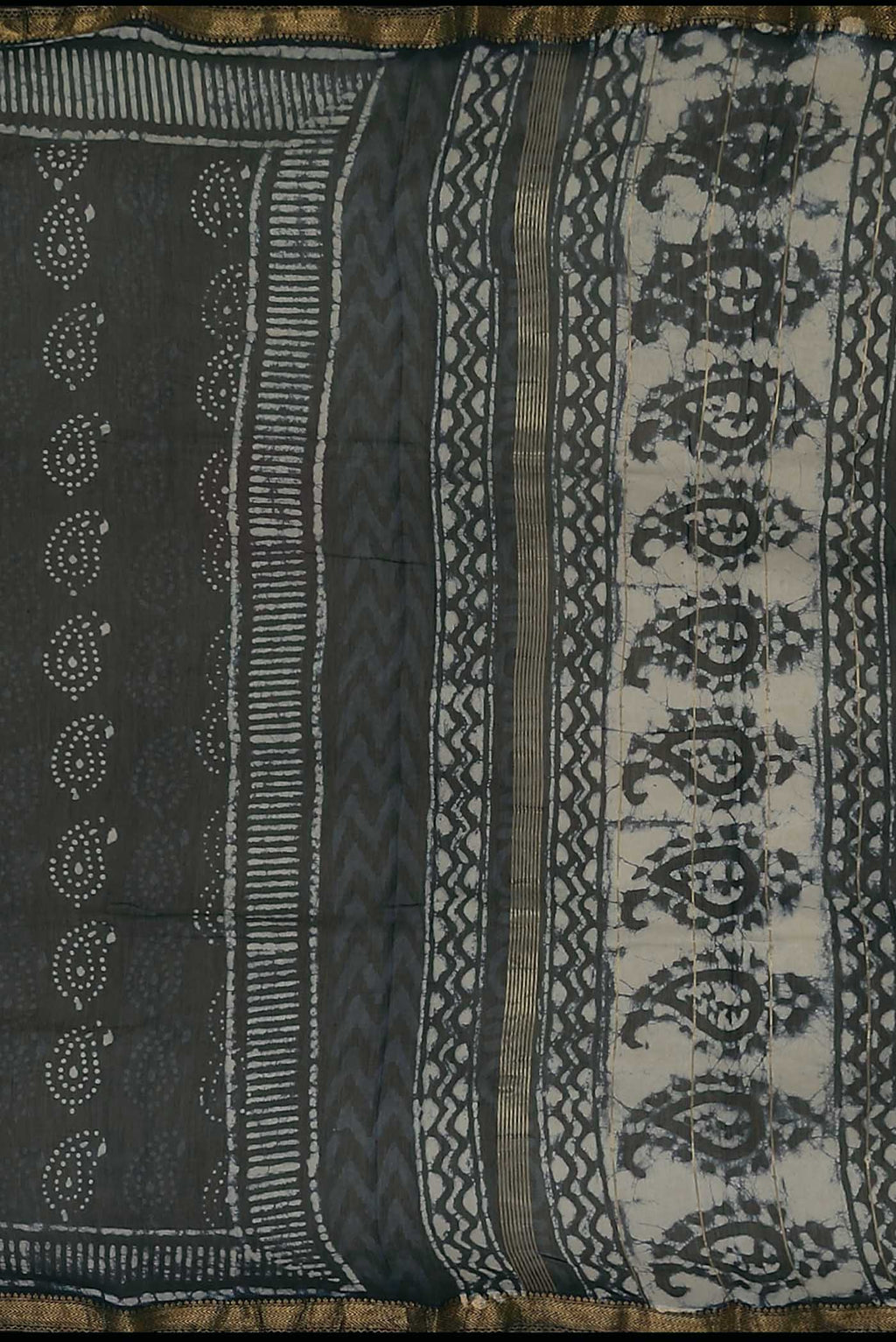Blue Maheshwari Silk Cotton Saree
