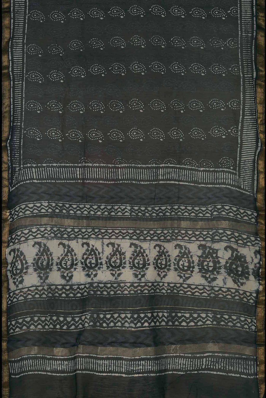 Blue Maheshwari Silk Cotton Saree