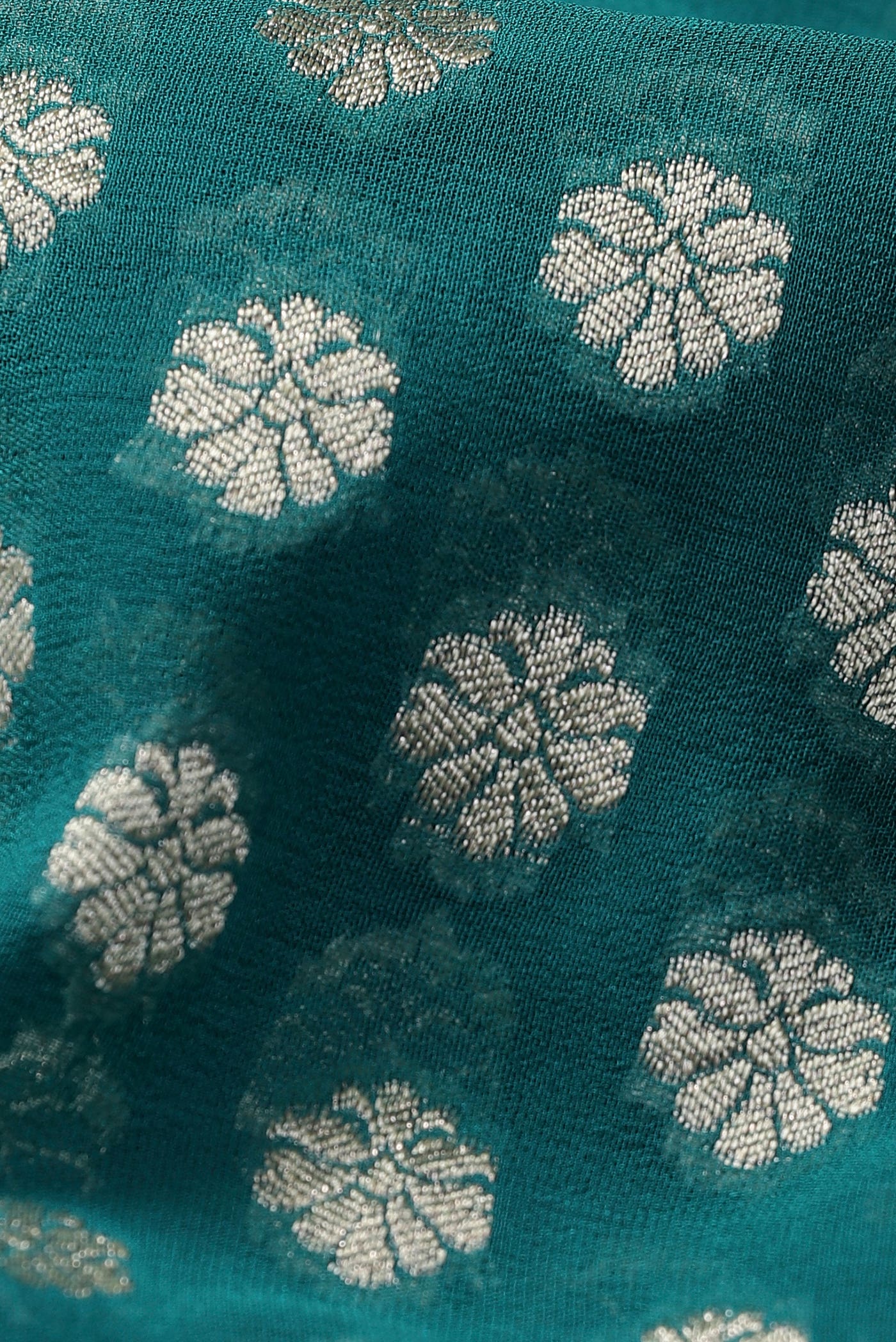 Blue Banarasi Georgette Saree