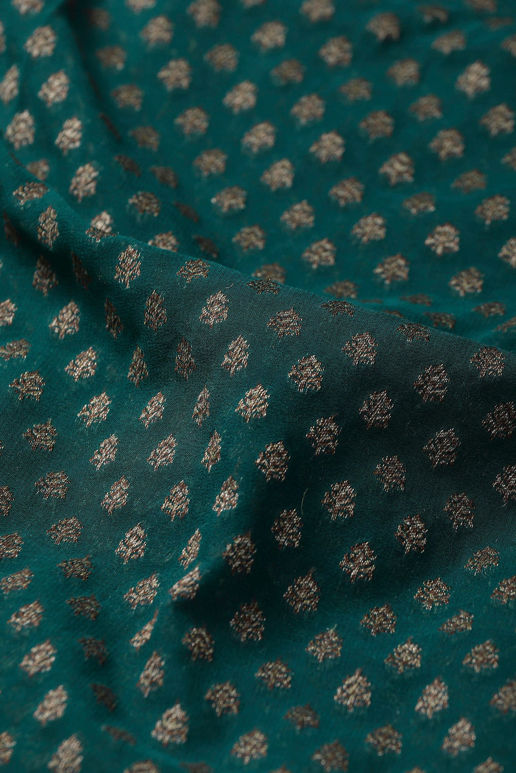 Blue Banarasi Georgette Saree