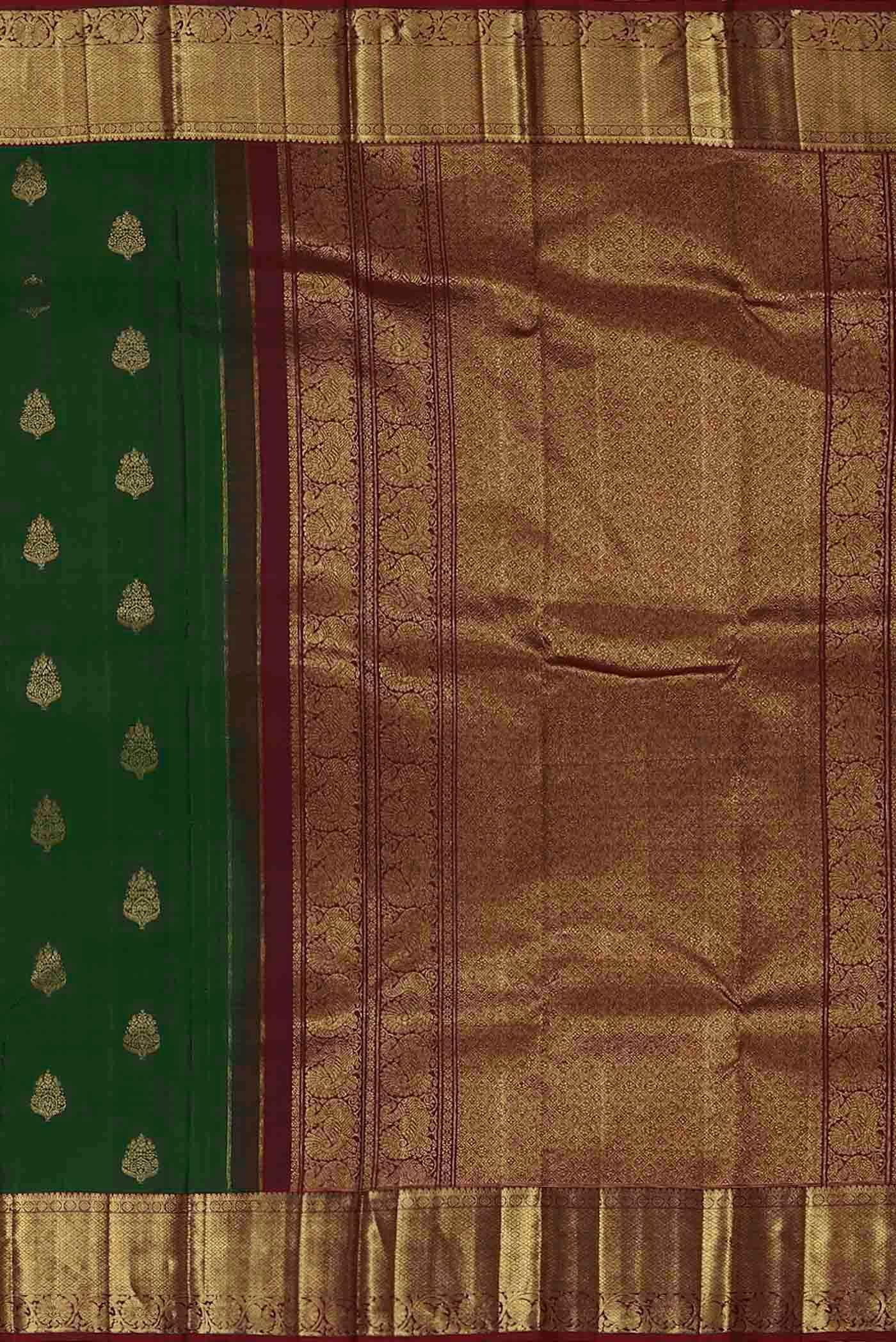 Green Kanchipuram Silk Saree