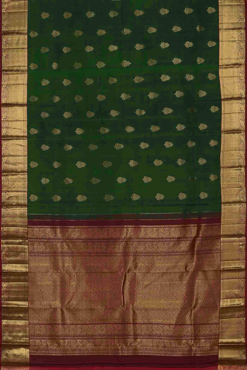 Green Kanchipuram Silk Saree