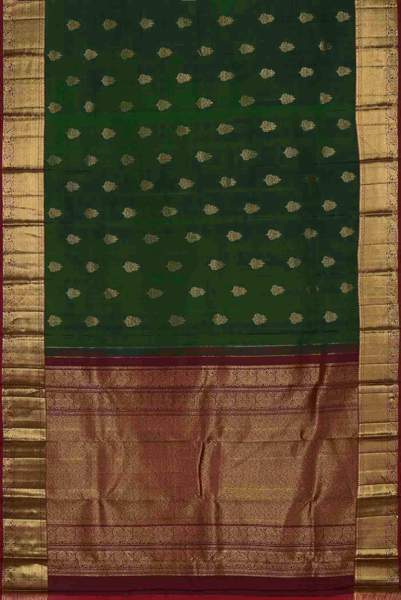 Green Kanchipuram Silk Saree