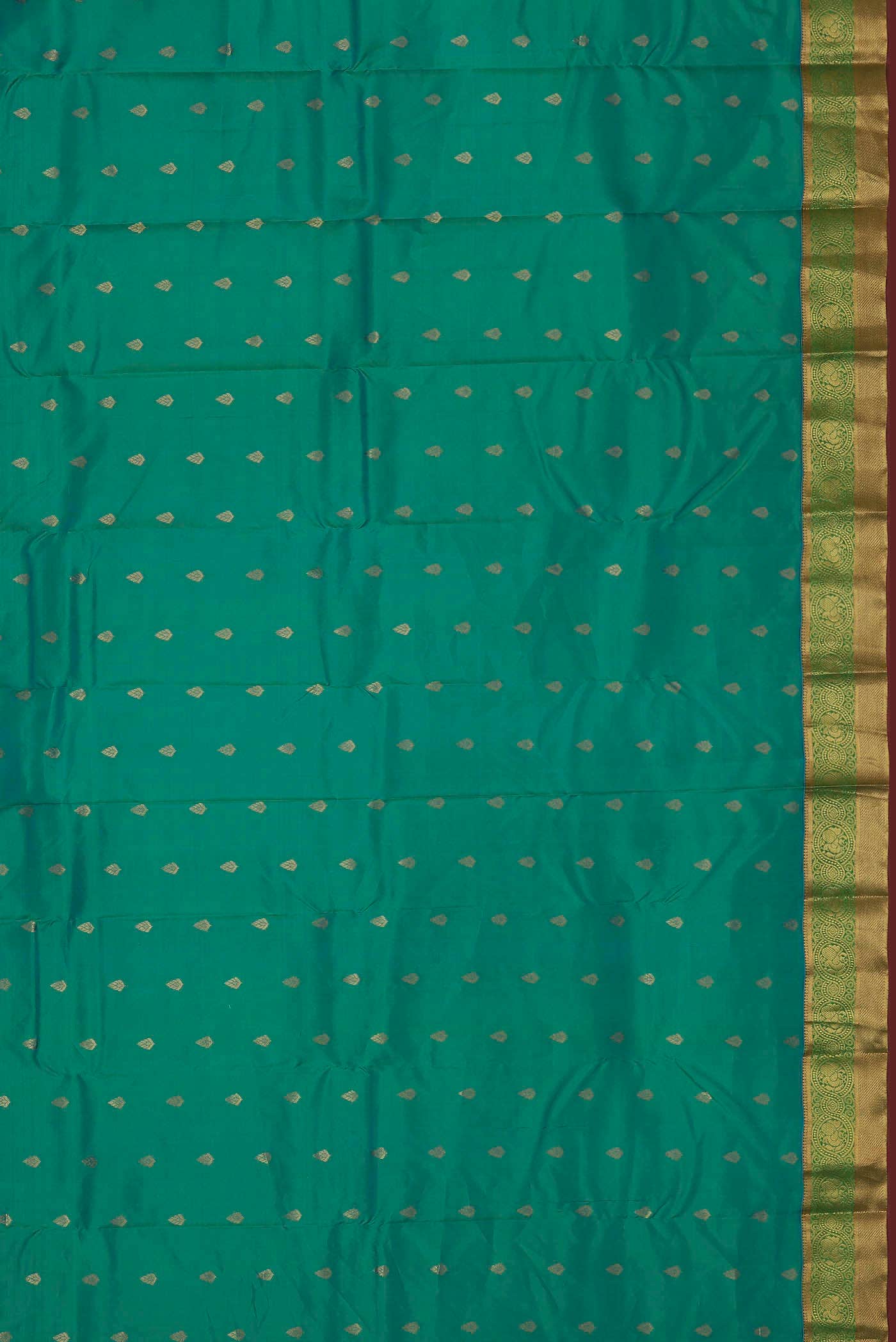 Blue Kanchipuram Silk Saree