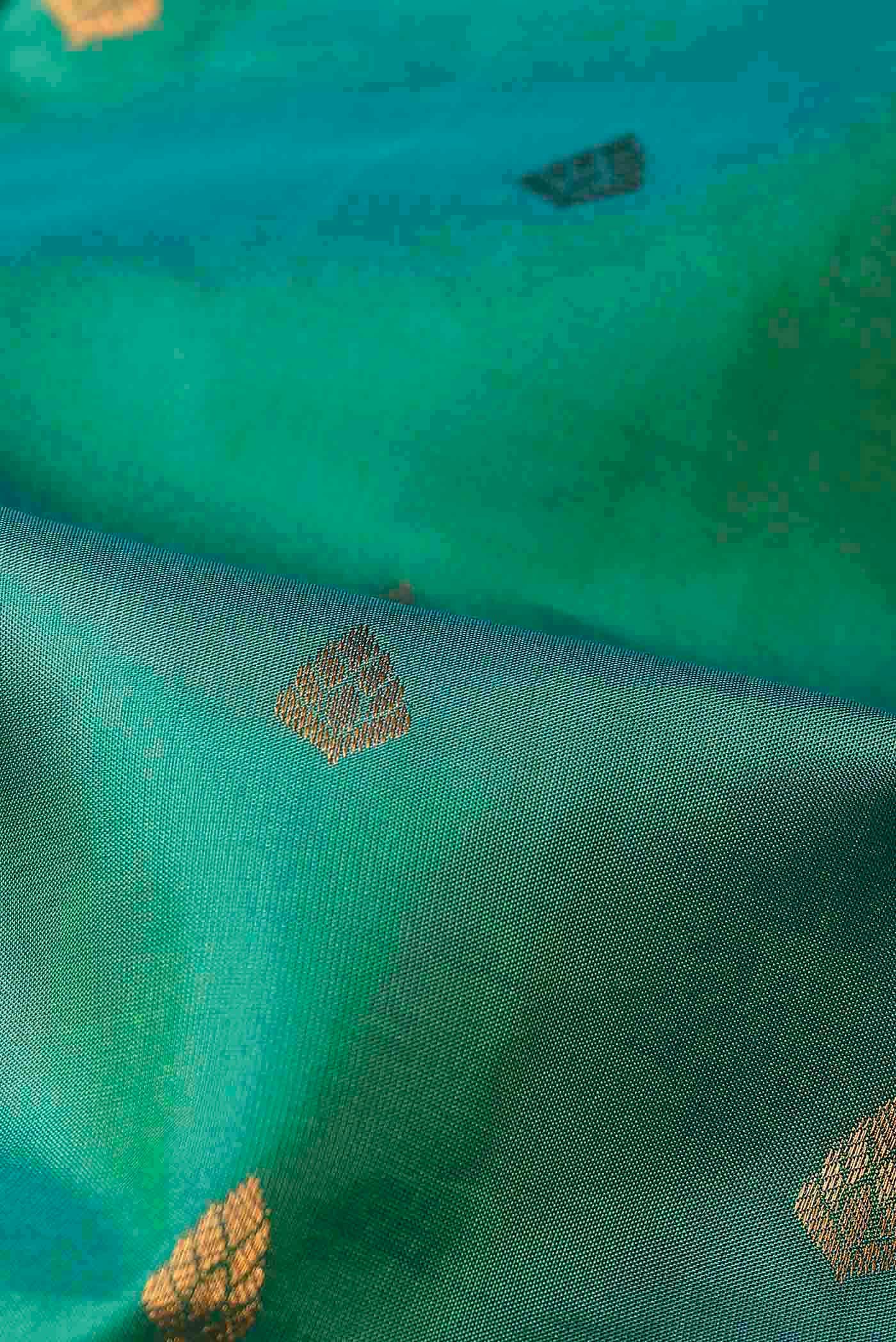 Blue Kanchipuram Silk Saree