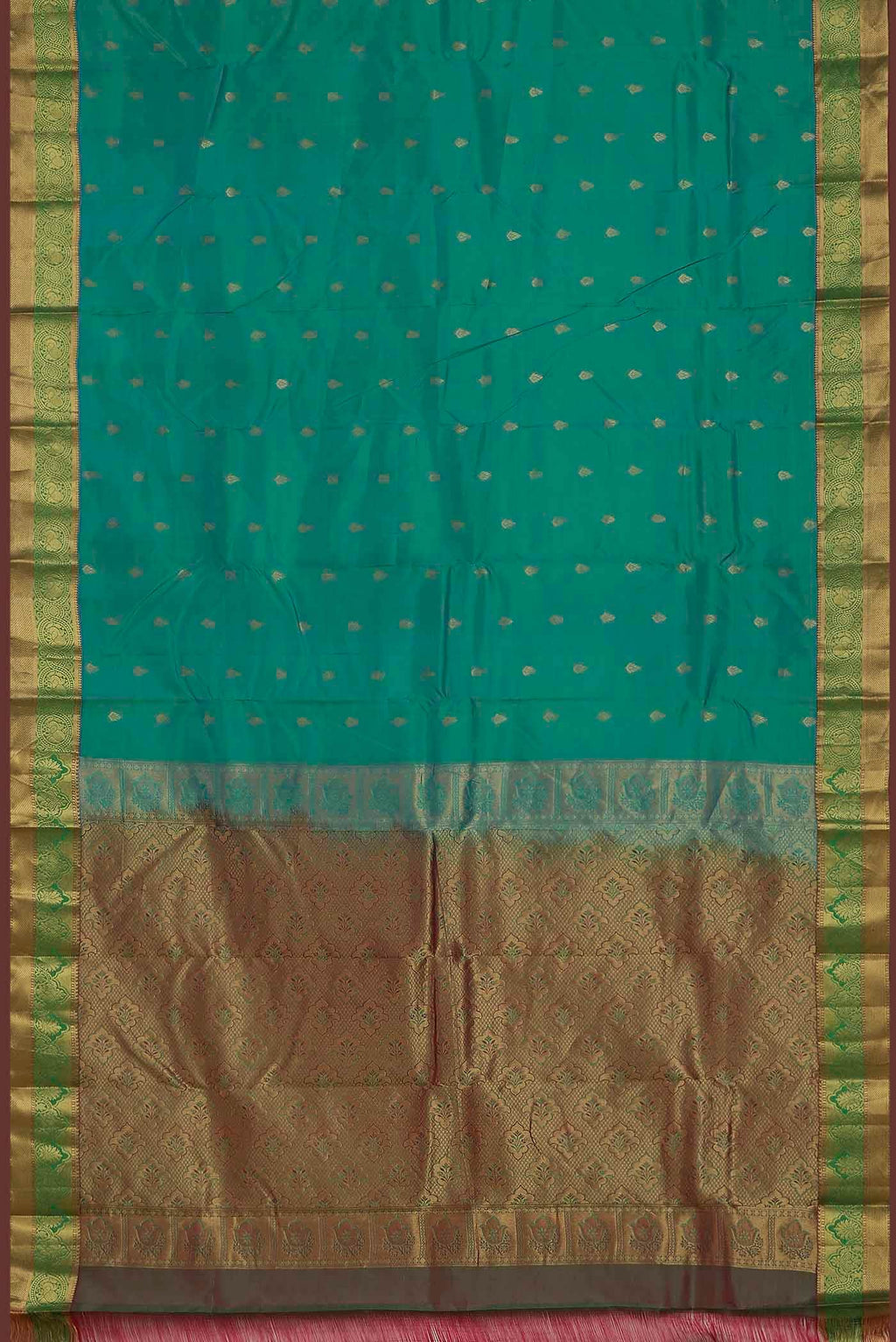 Blue Kanchipuram Silk Saree
