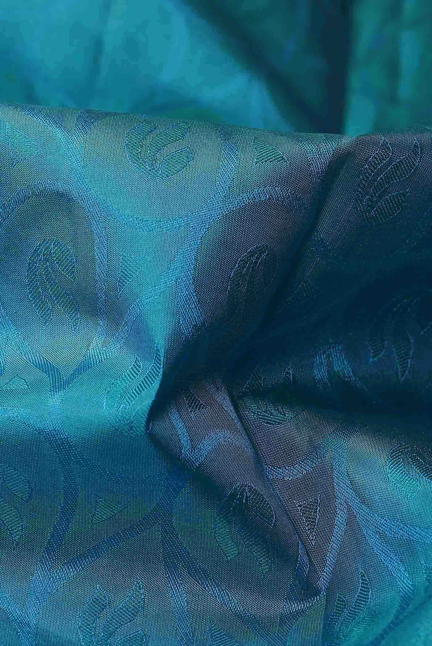 Blue Kanchipuram Silk Saree