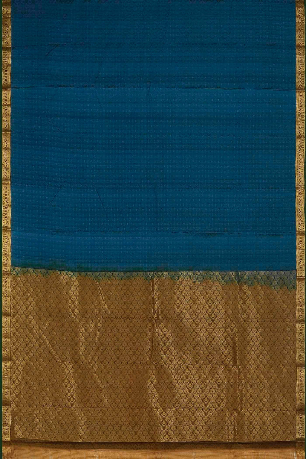 Blue Kanchipuram Silk Saree