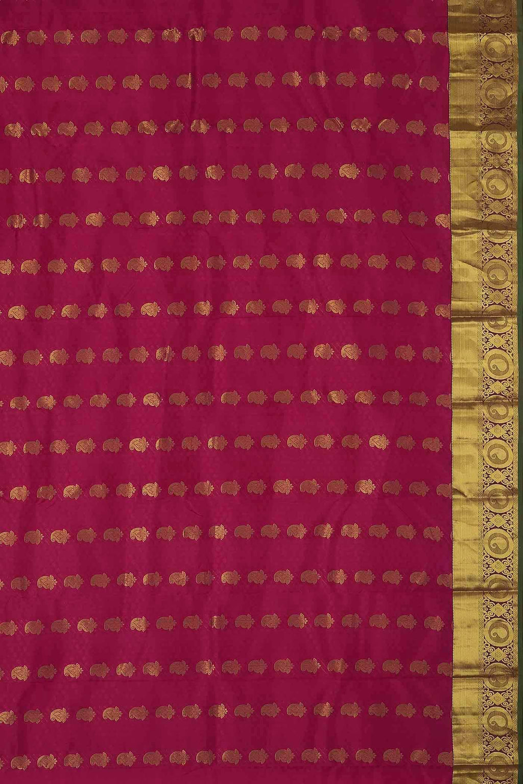 Pink Kanchipuram Silk Saree