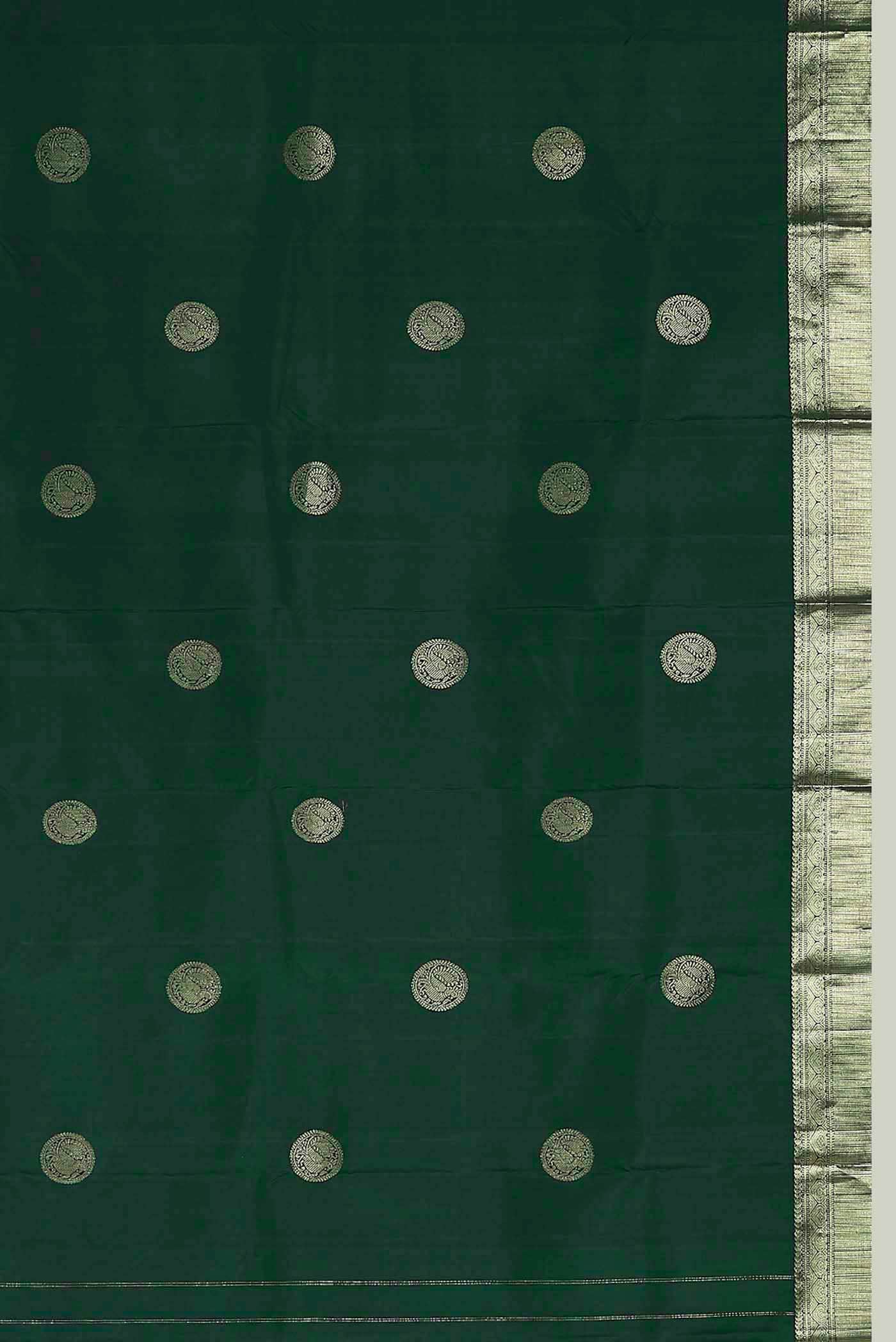 Green Kanchipuram Silk Saree