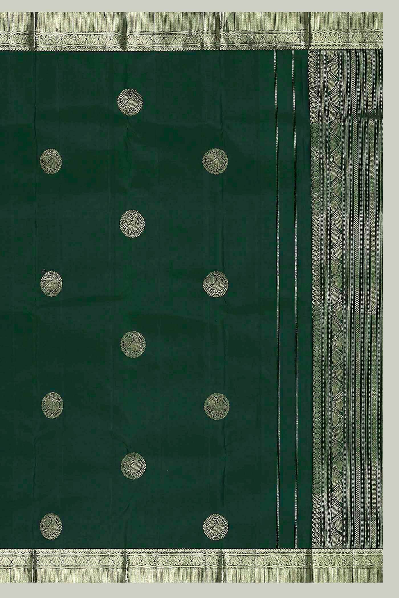 Green Kanchipuram Silk Saree
