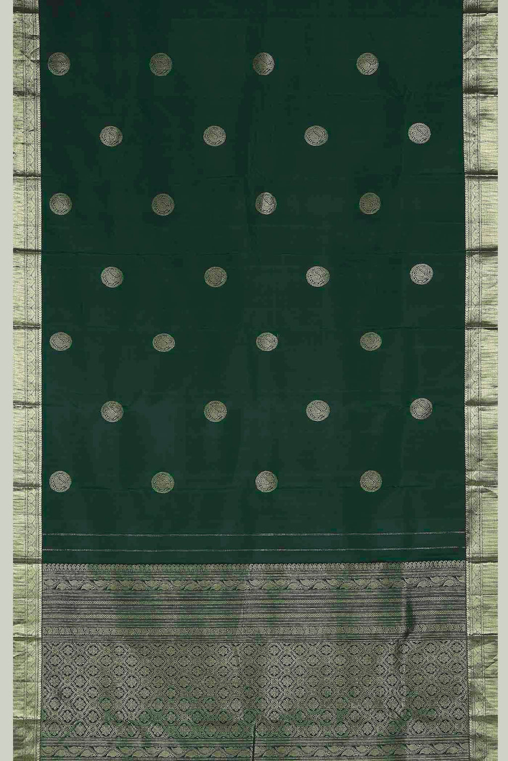 Green Kanchipuram Silk Saree