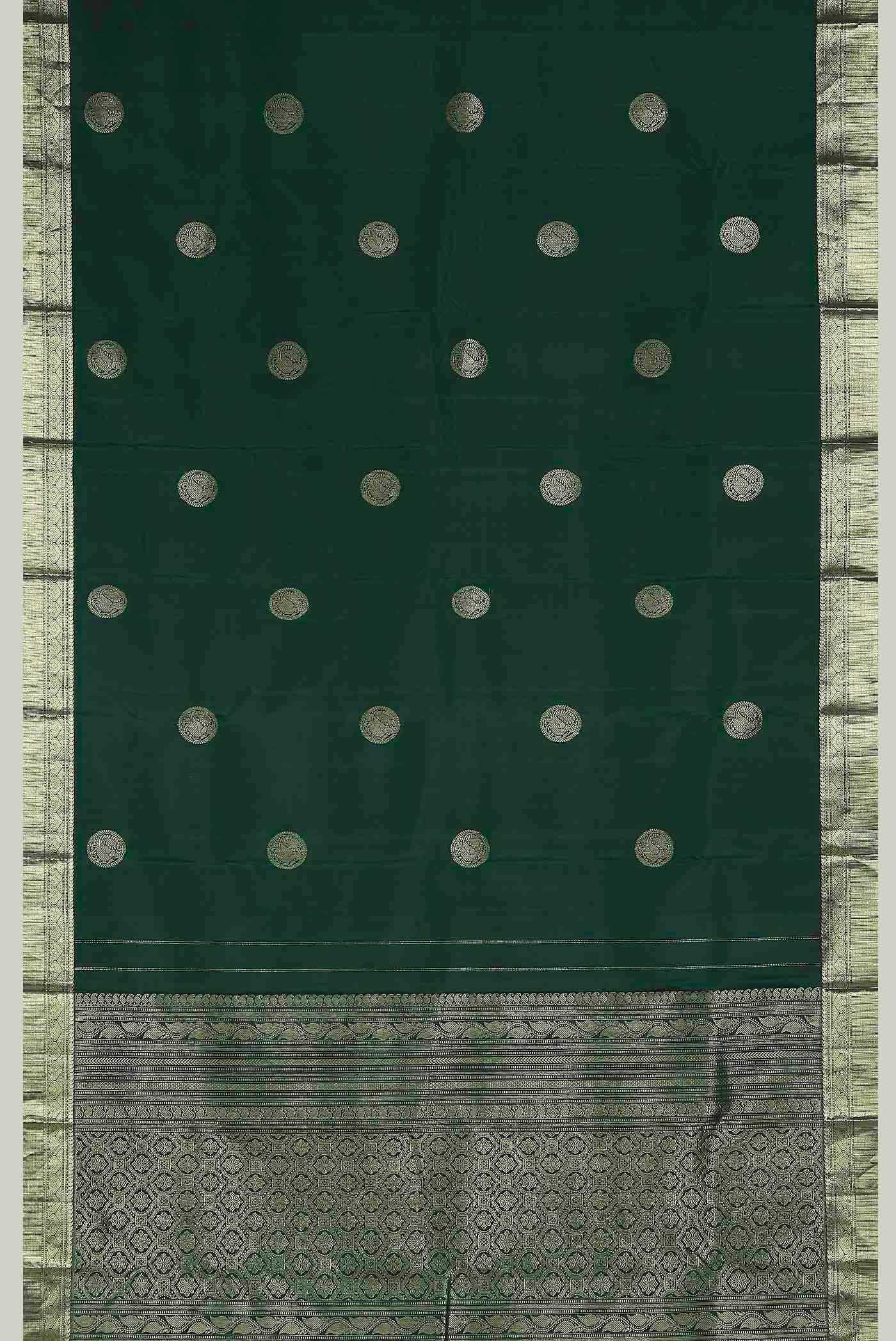 Green Kanchipuram Silk Saree