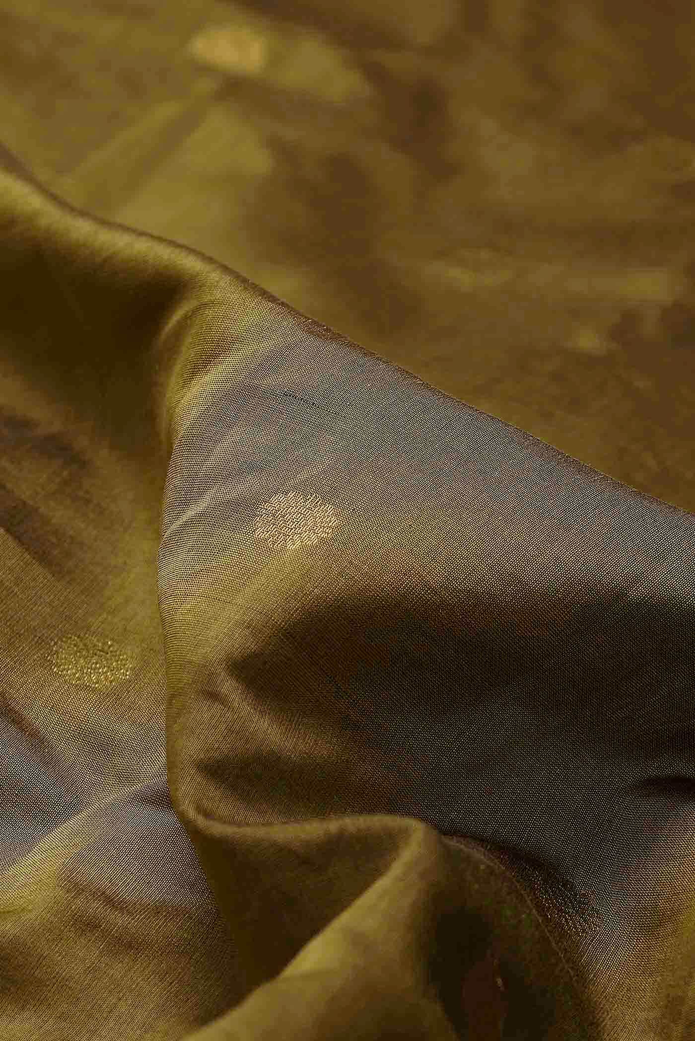 Green Gadwal Silk Saree
