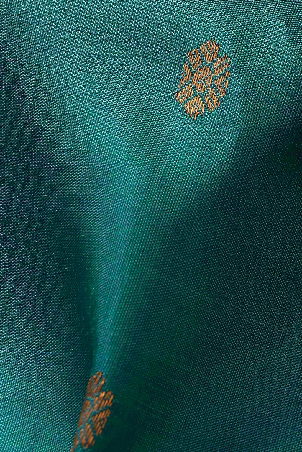 Blue Gadwal Silk Saree