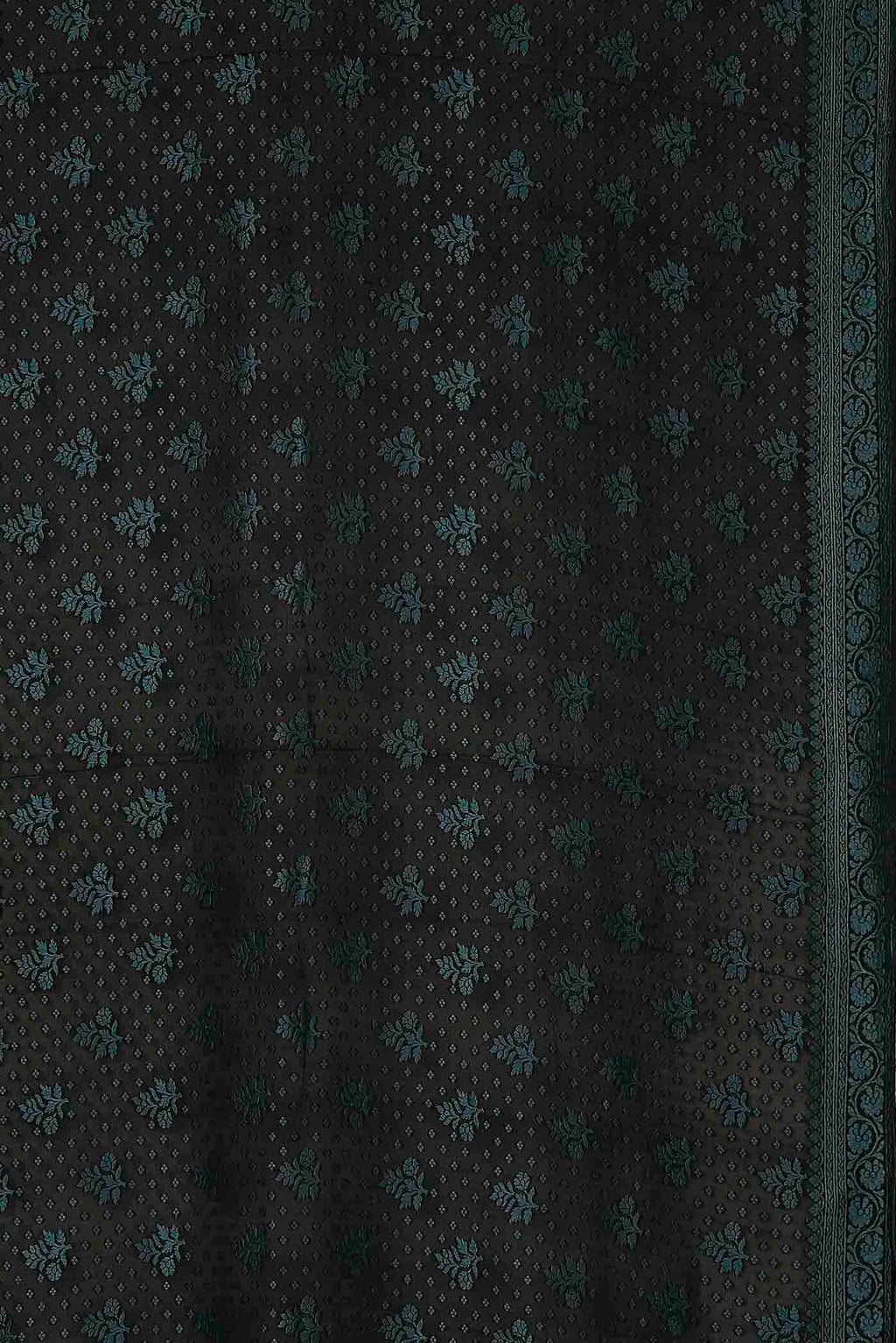 Black Banarasi Georgette Saree