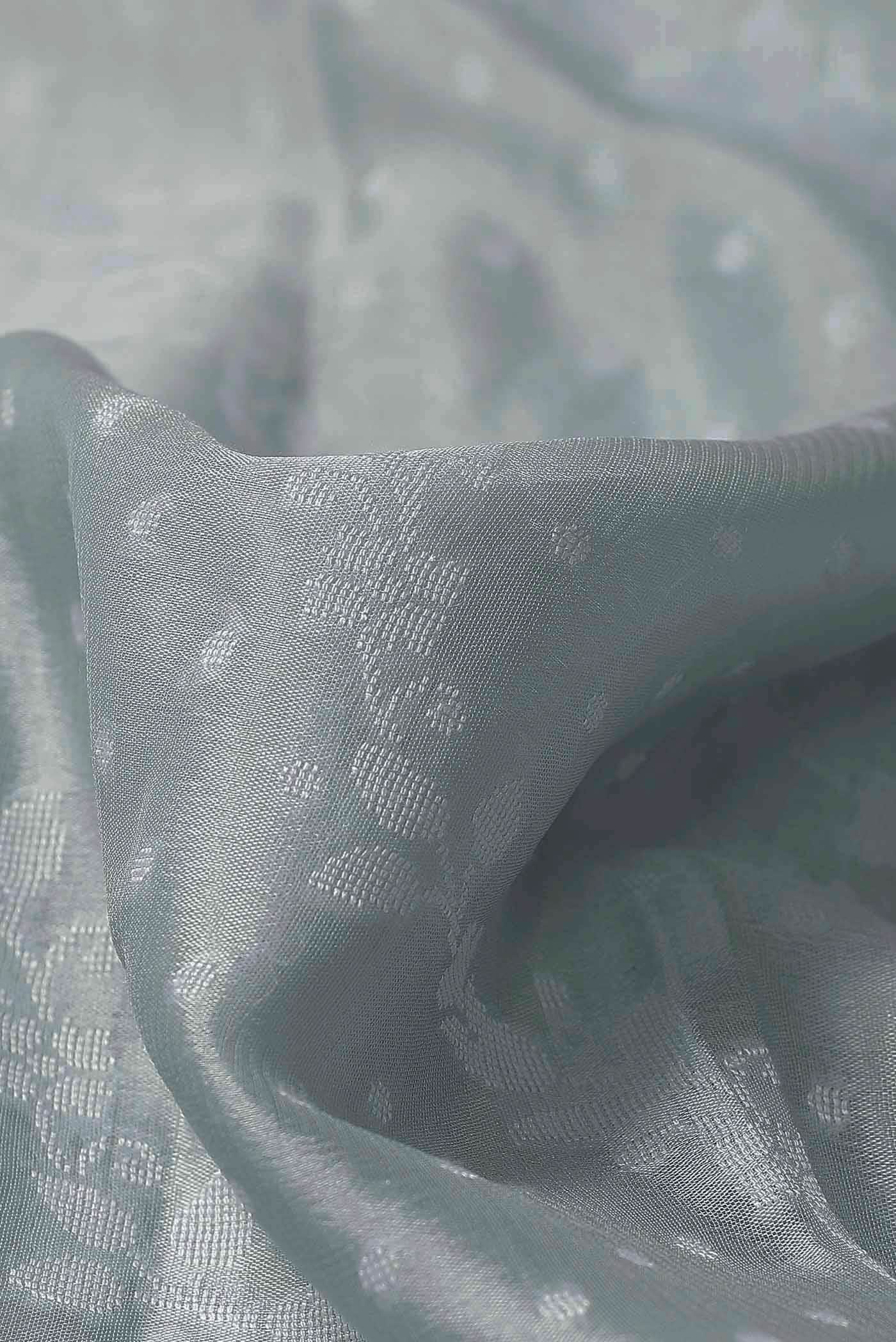 Blue Banarasi Georgette Saree