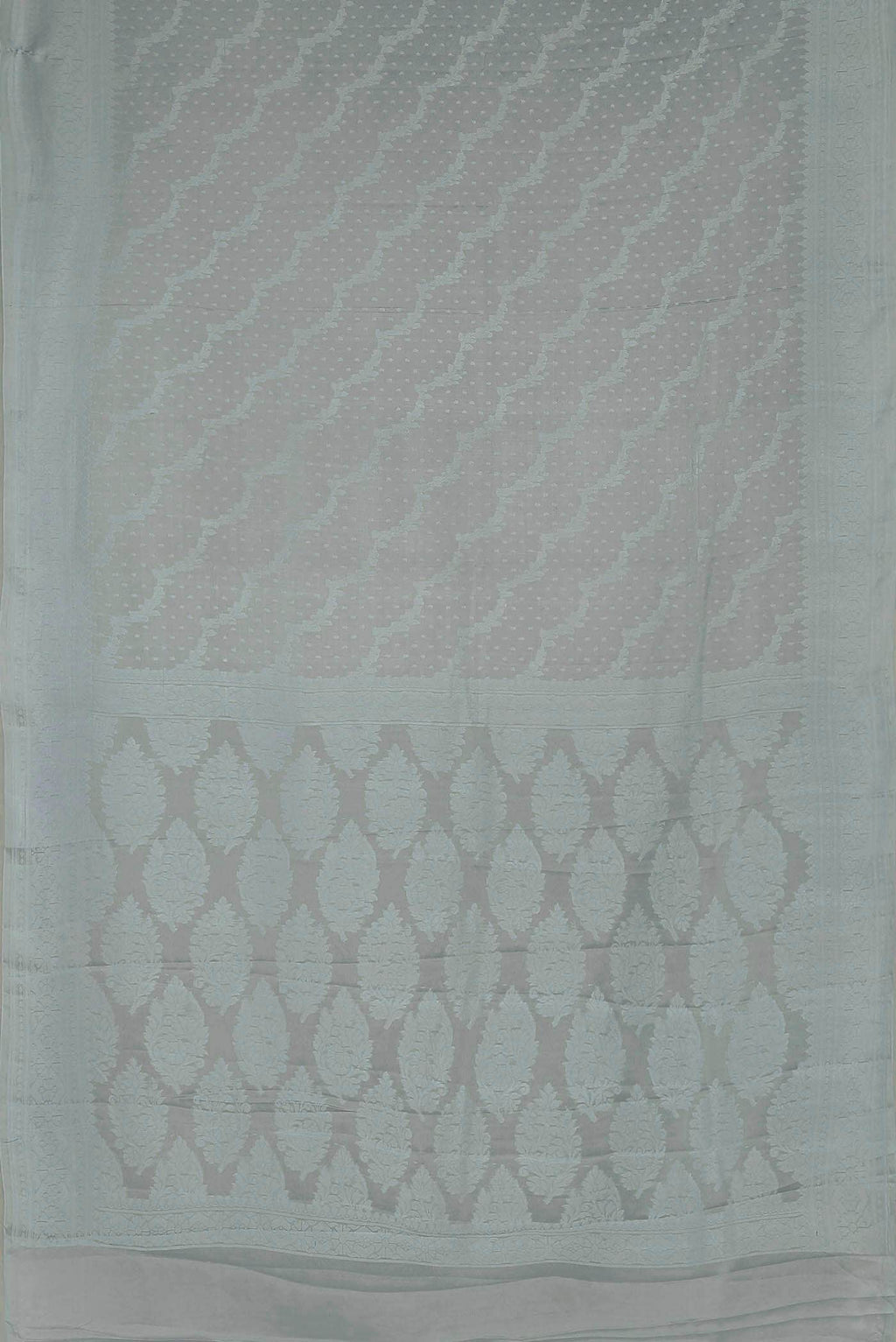 Blue Banarasi Georgette Saree
