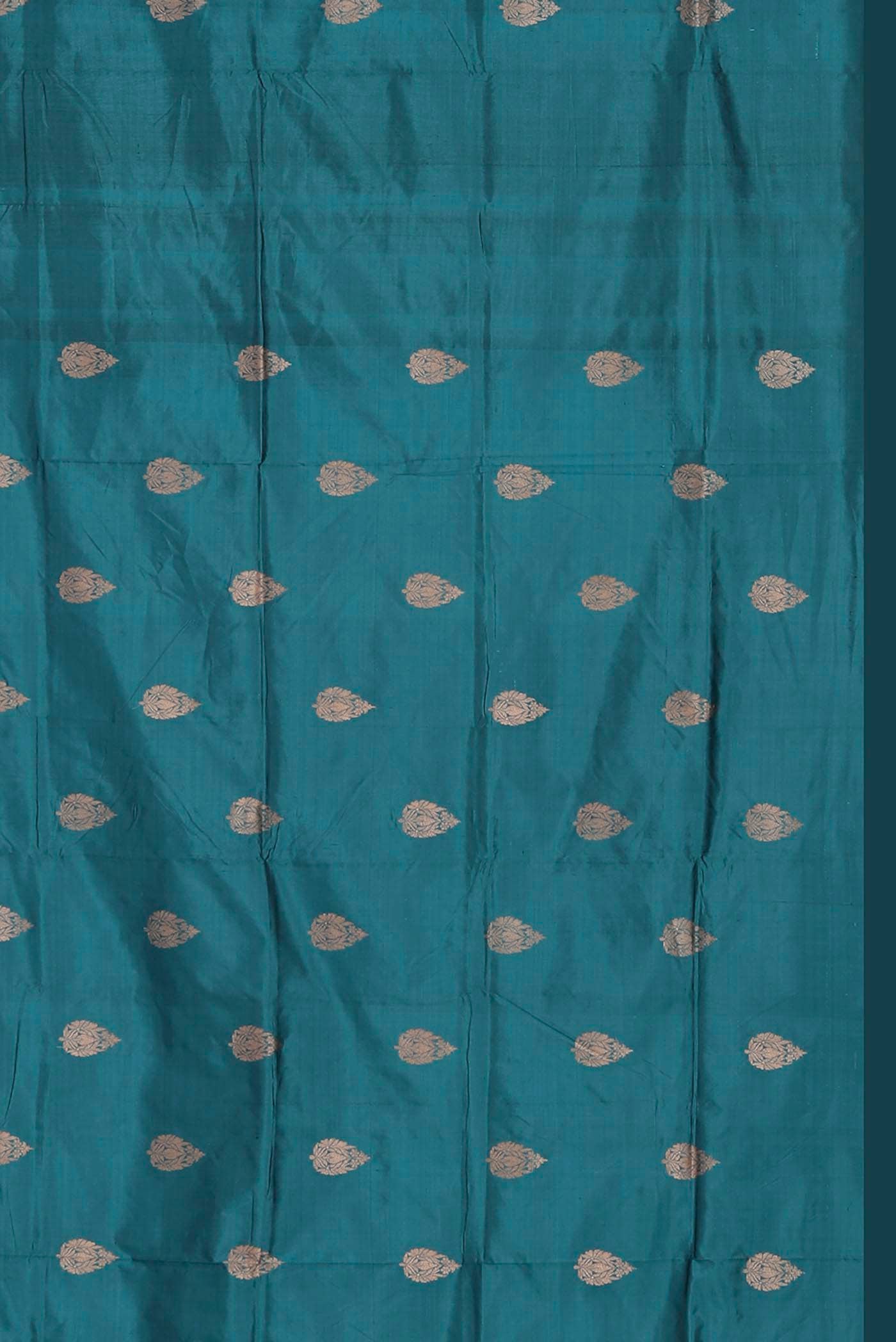 Green Banarasi Katan Silk Saree