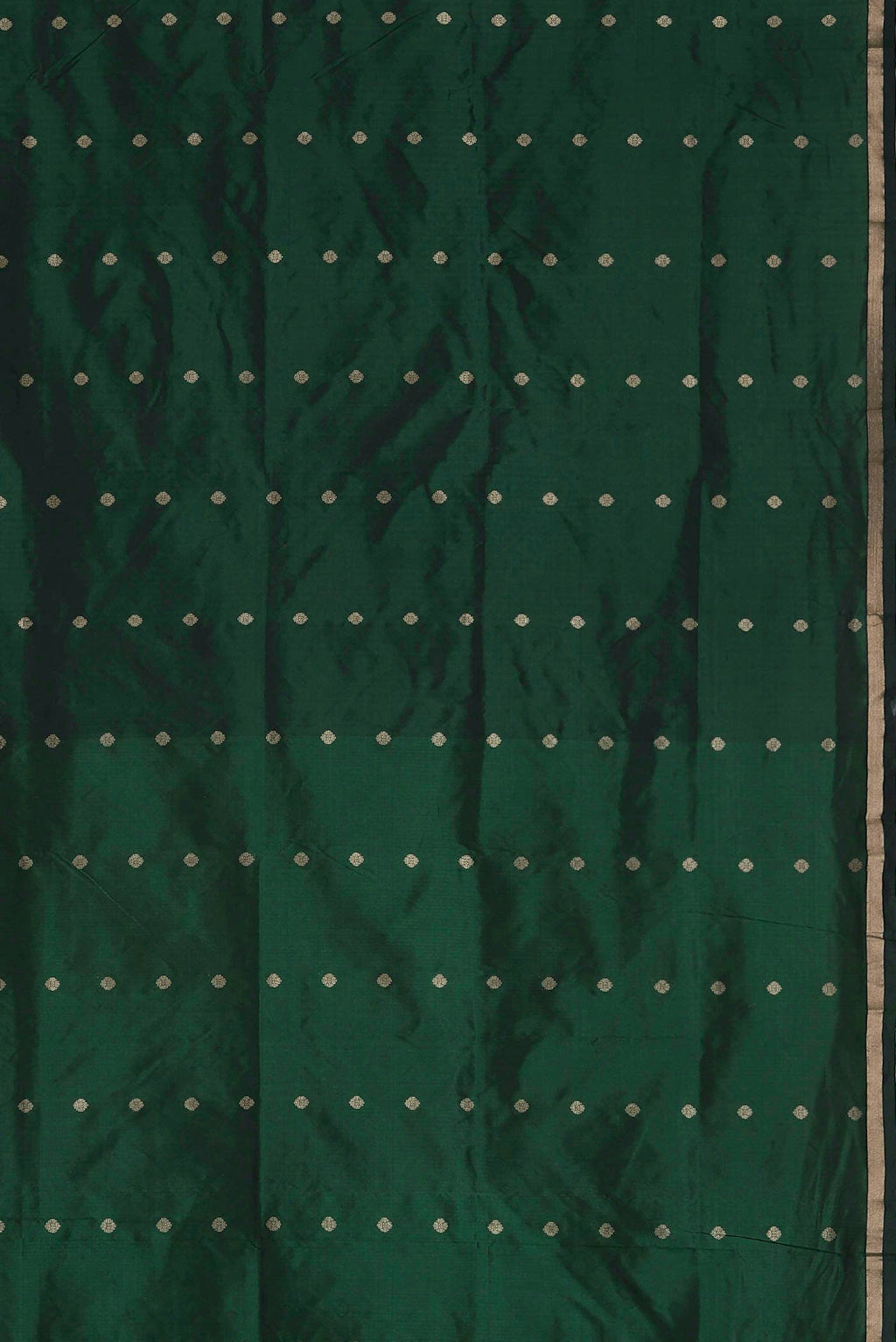 Green Banarasi Katan Silk Saree