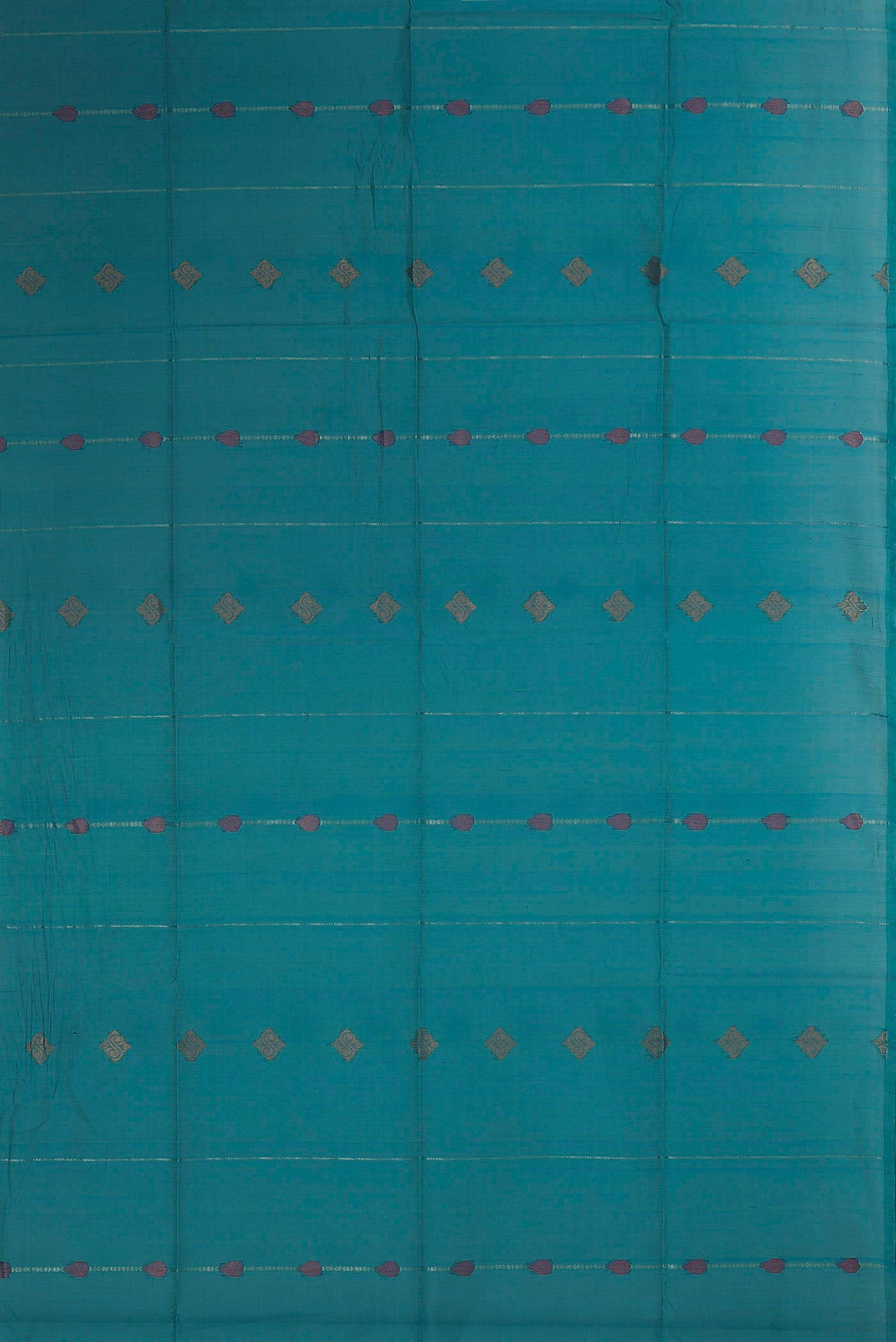 Blue Silk Cotton Saree